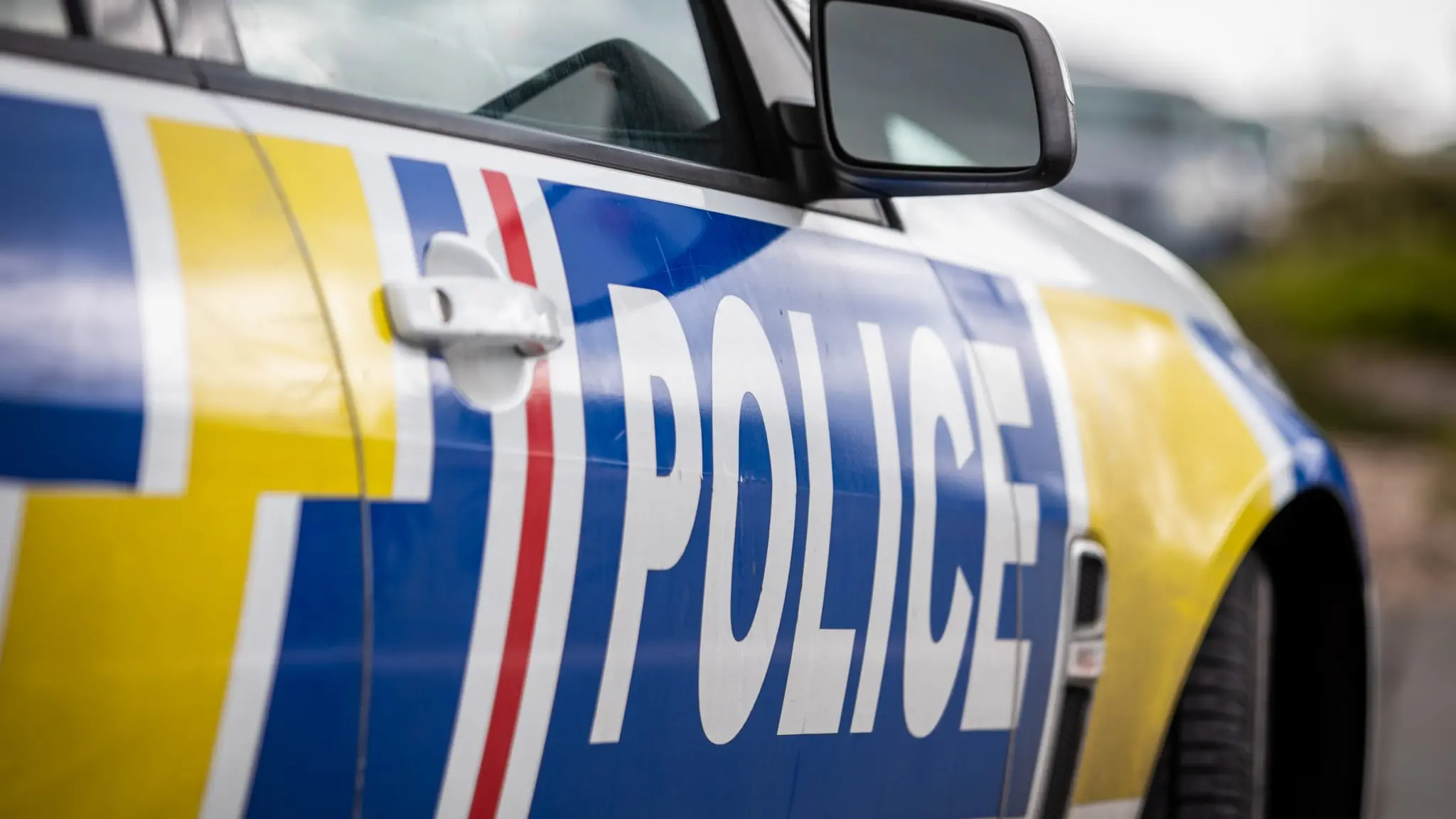 Unsupervised learner driver crashes into police car