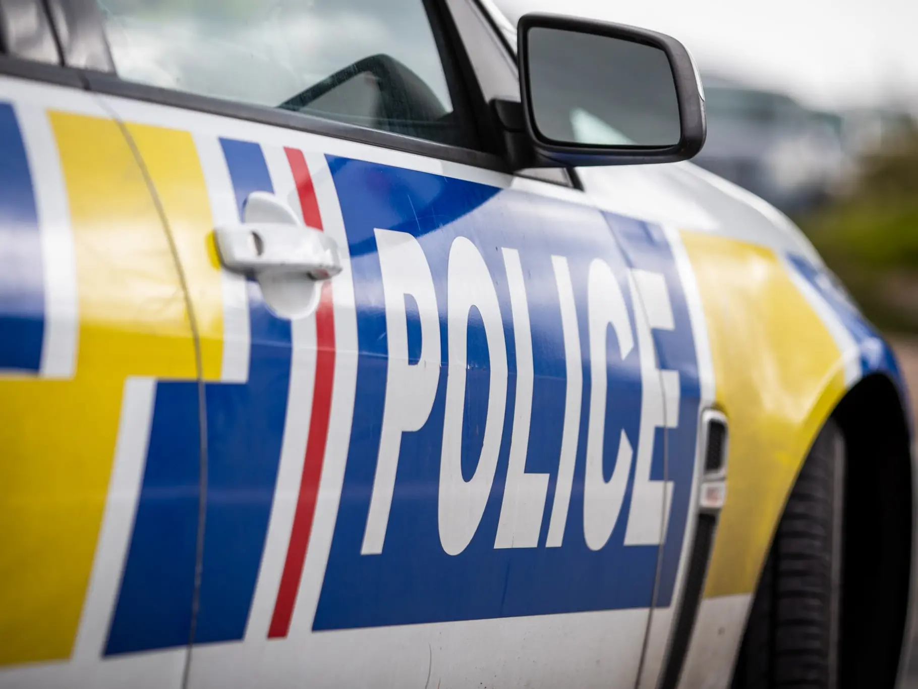 Unsupervised learner driver crashes into police car