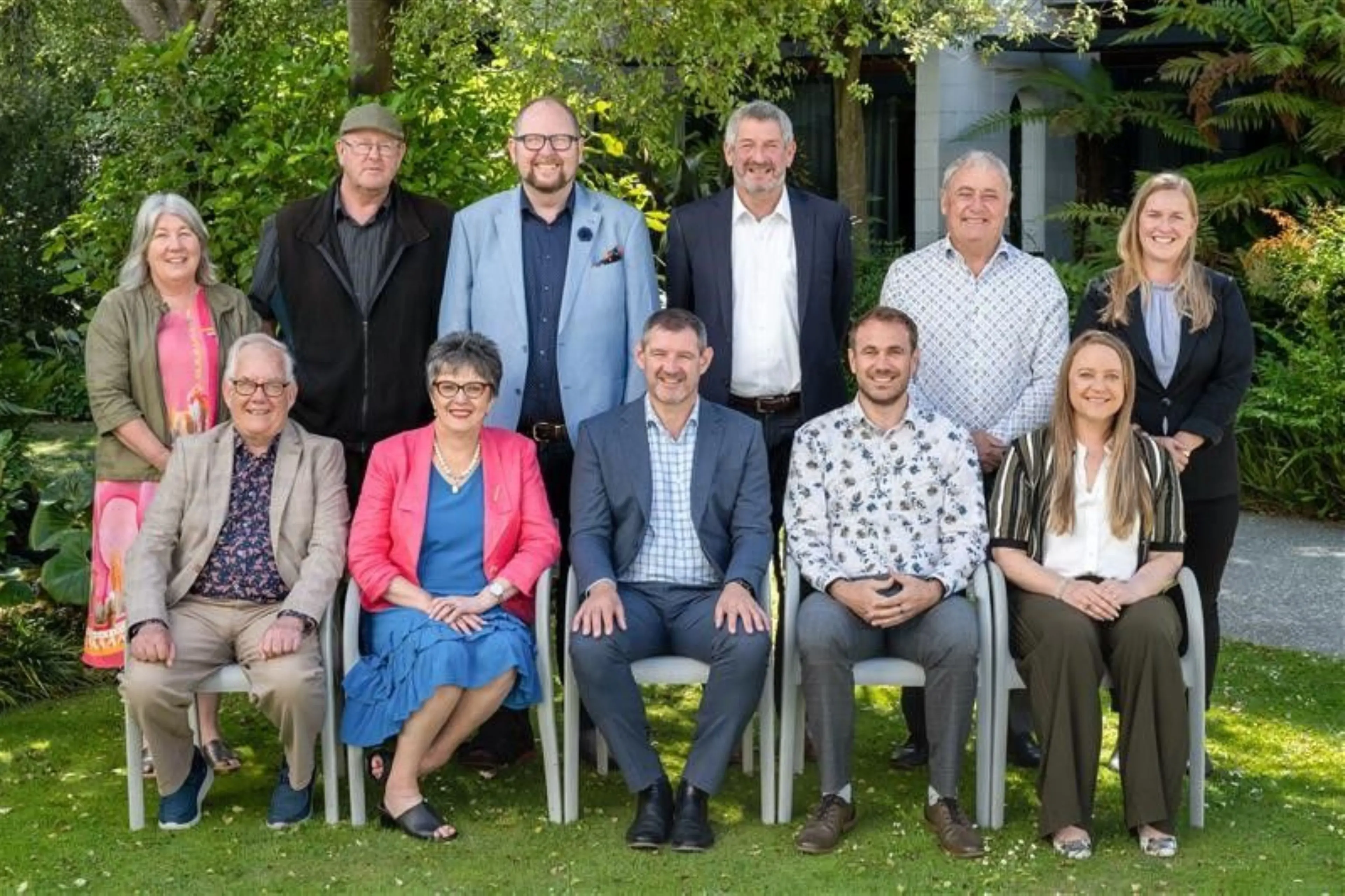 From 10 to five? . . . Five proposals have been submitted involving Canterbury\\u2019s 10 local councils under the Government\\u2019s Head Start pathway. Canterbury\\u2019s mayors including Ashburton Mayor Liz McMillan (back, left), Mackenzie Mayor Scott Aronsen, Waimakariri Mayor Dan Gordon, Kaik\\u014Dura Mayor Craig Mackle, Christchurch Mayor Phil Mauger, Selwyn Mayor Lydia Gliddon, (front, left), Waimate Mayor Craig Rowley, Hurunui Mayor Marie Black, Timaru Mayor Nigel Bowen, Environment Canterbury chairperson Dr Deon Swiggs and Waitaki Mayor Melanie Tavendale have been leading discussions across the region. Photo: Supplied