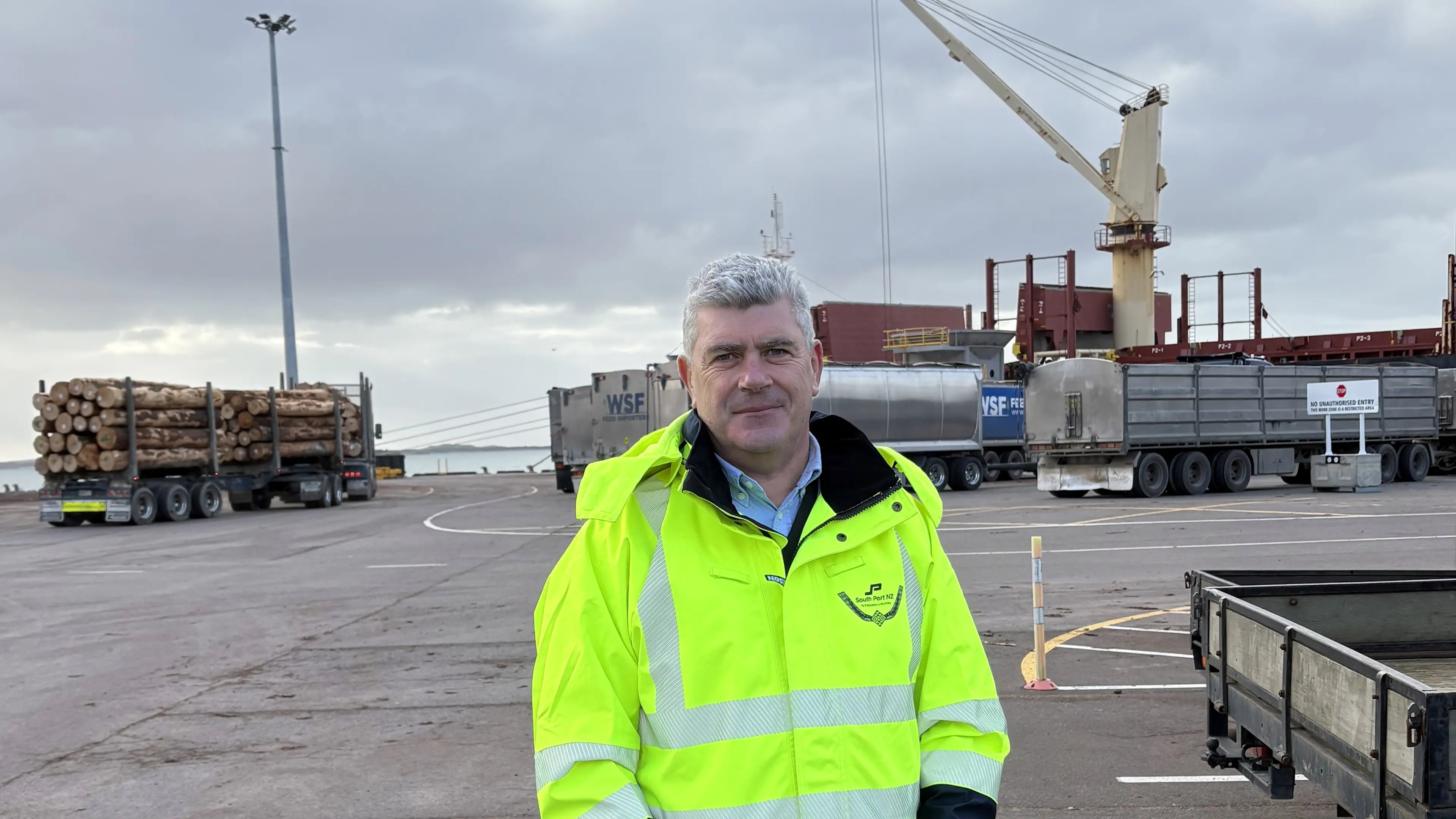 New chief executive in his happy place
