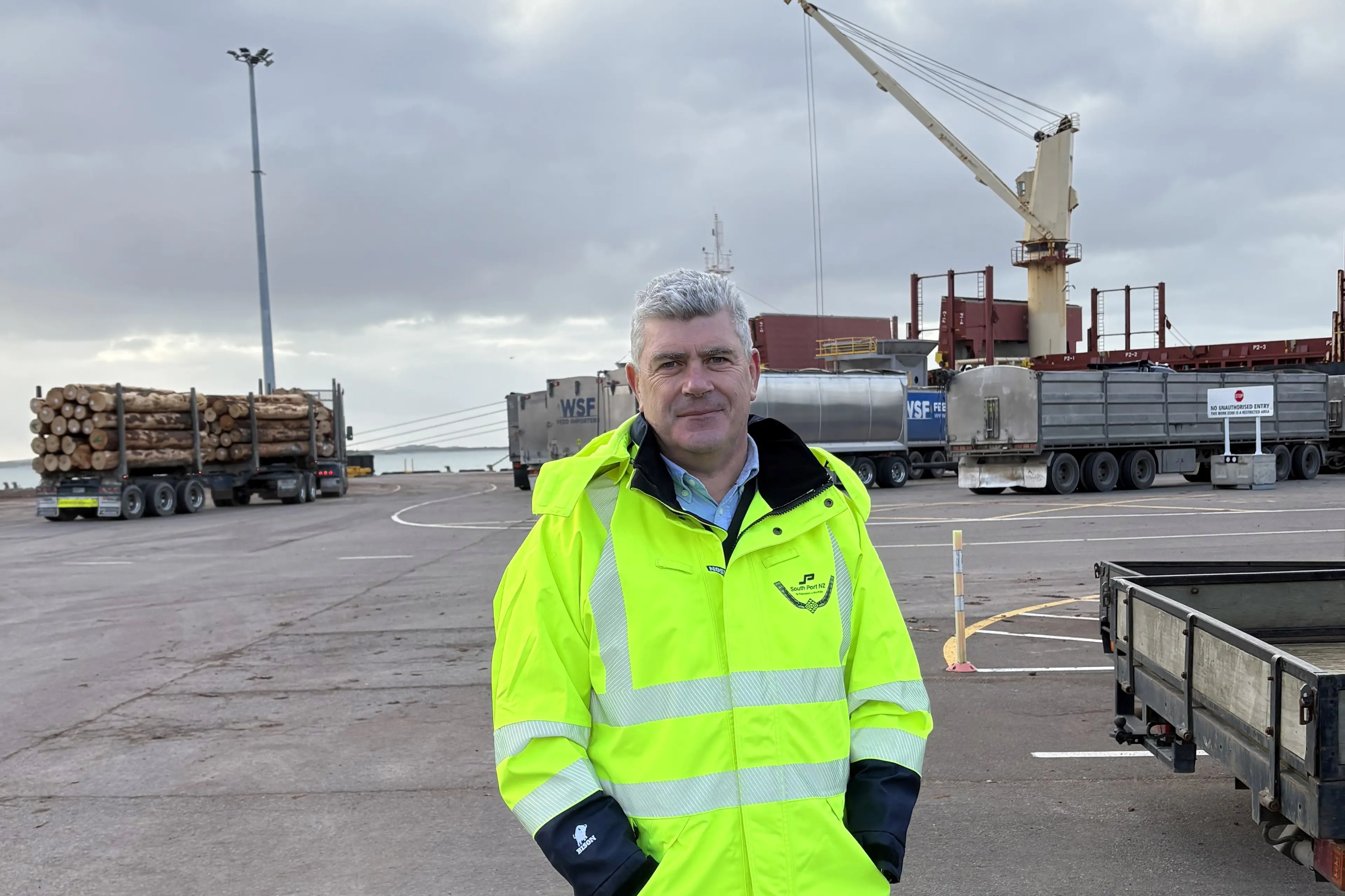 Derek Nind, who grew up in Invercargill, has been appointed the South Port chief executive and took up the role at the end of last month. Photo: Supplied