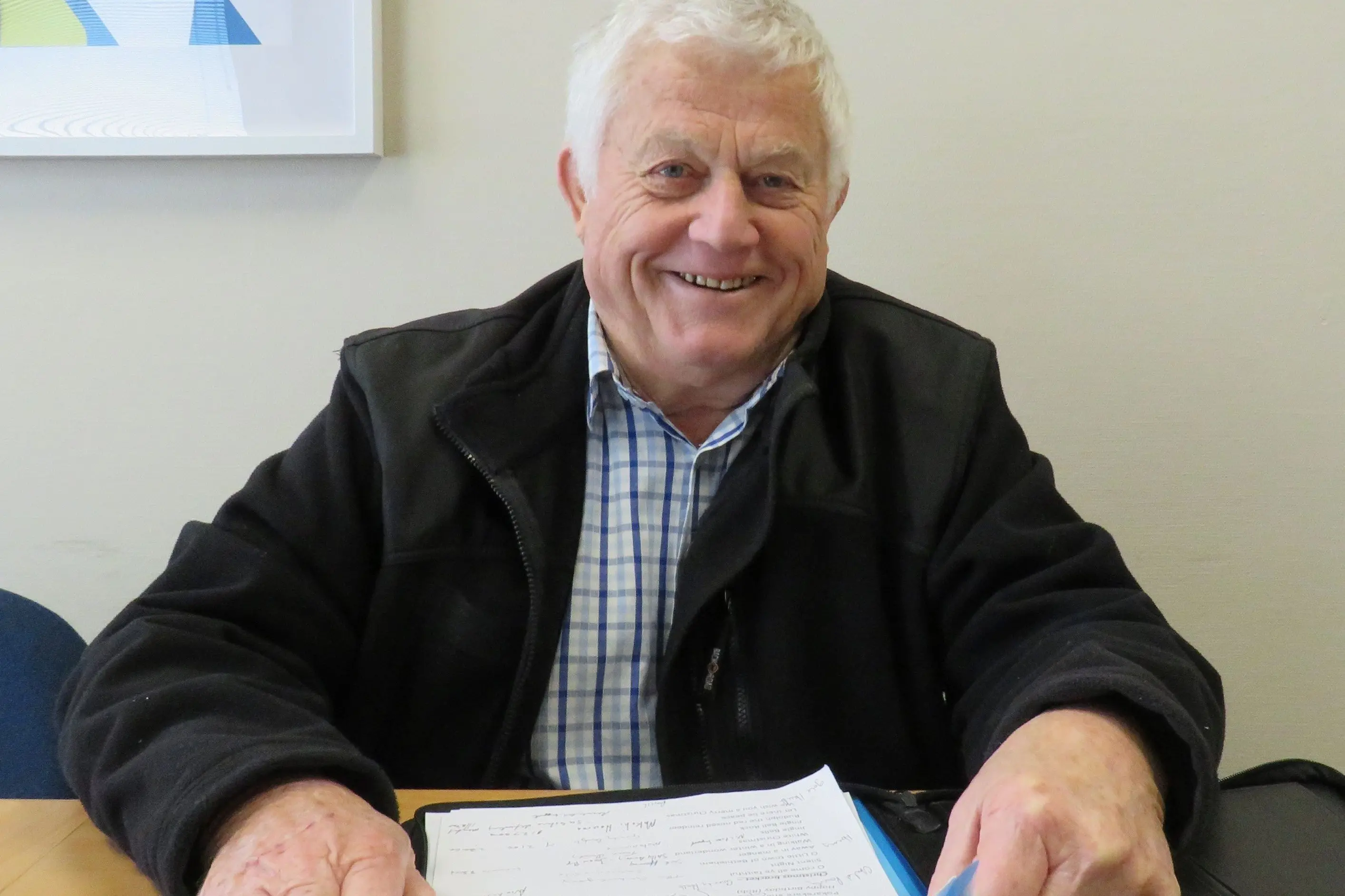 Retiring Community Trust of Mid & South Canterbury trustee Alistair Wing has enjoyed supporting big and small projects across the district. Photo: Dellwyn Moylan