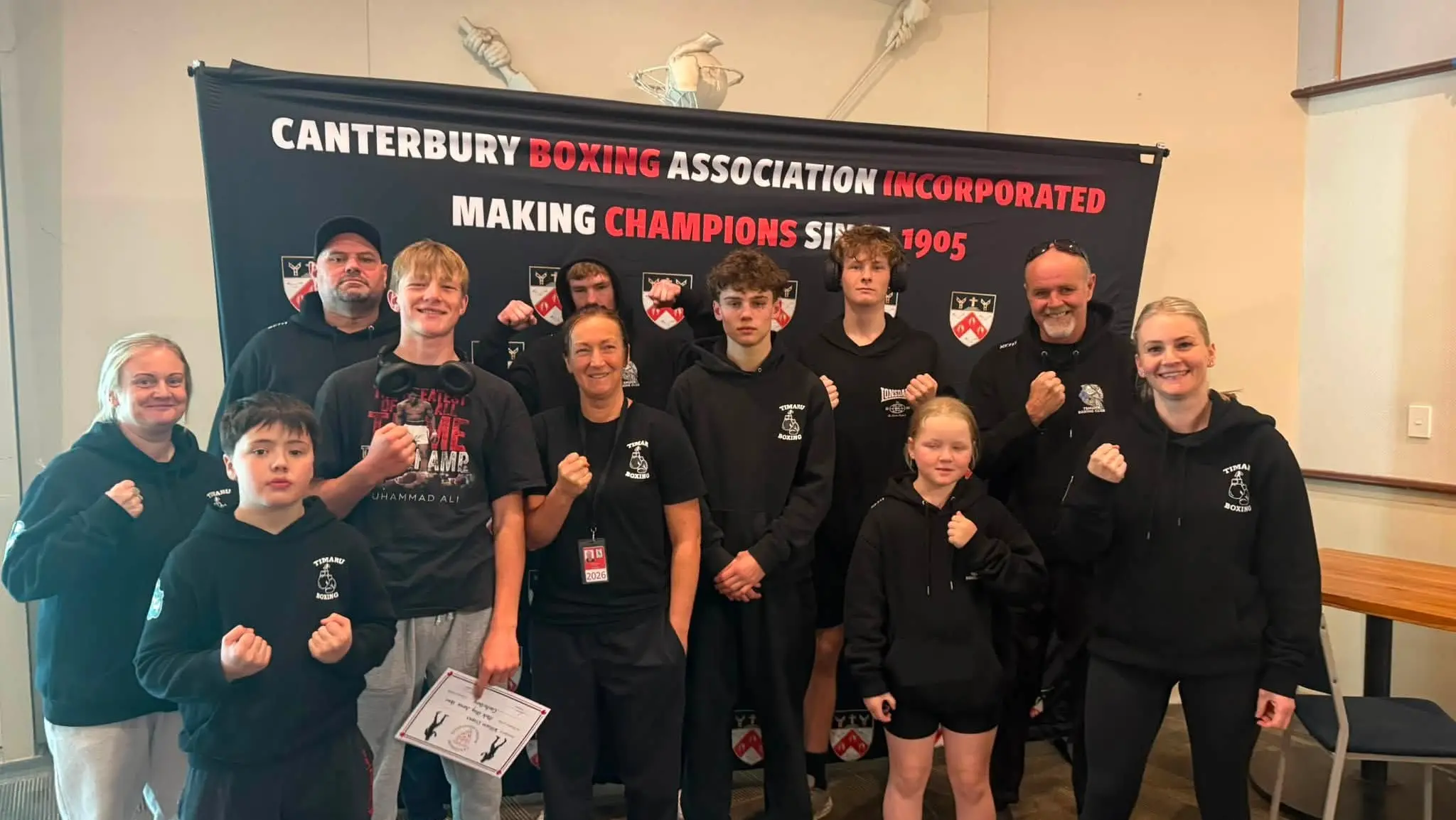 A busy season of boxing for the Timaru Association Gym