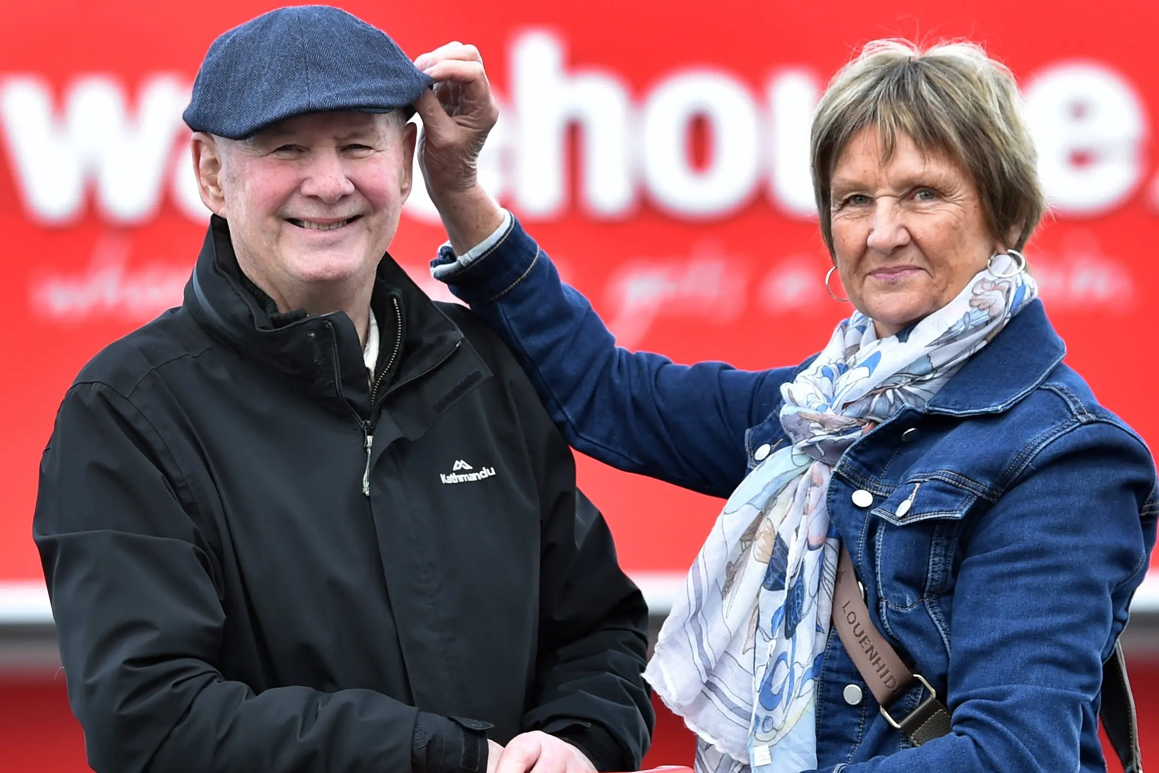 Dunedin couple and retired Warehouse employees Alan and Carolyn Eagle\\'s entire love story has happened under the Warehouse\\'s roof, and now they are both finally retired. Photo: Peter McIntosh