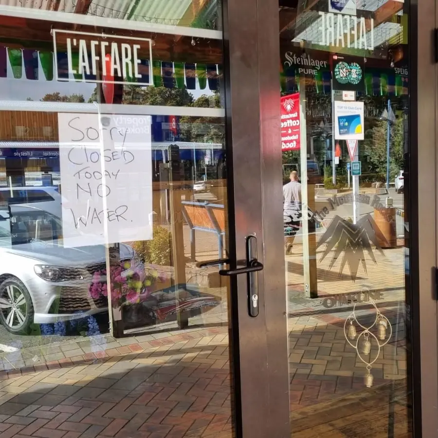 Water woes: Ohakune businesses ‘hurting’