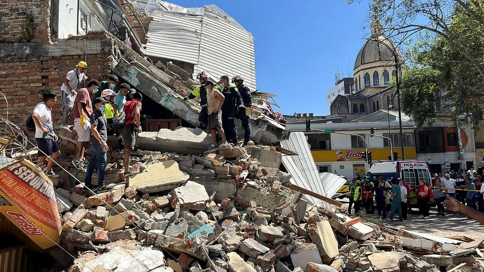 Colombia rescue efforts press on after quake as death toll climbs