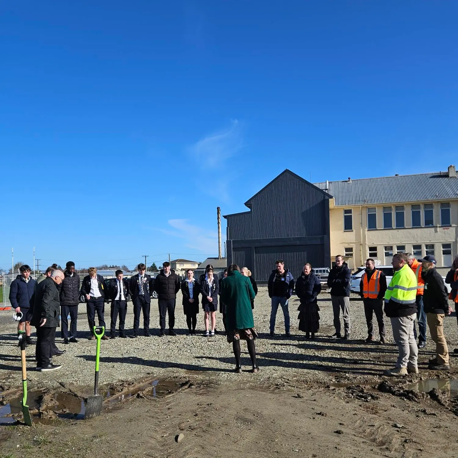 College breaks ground on new build