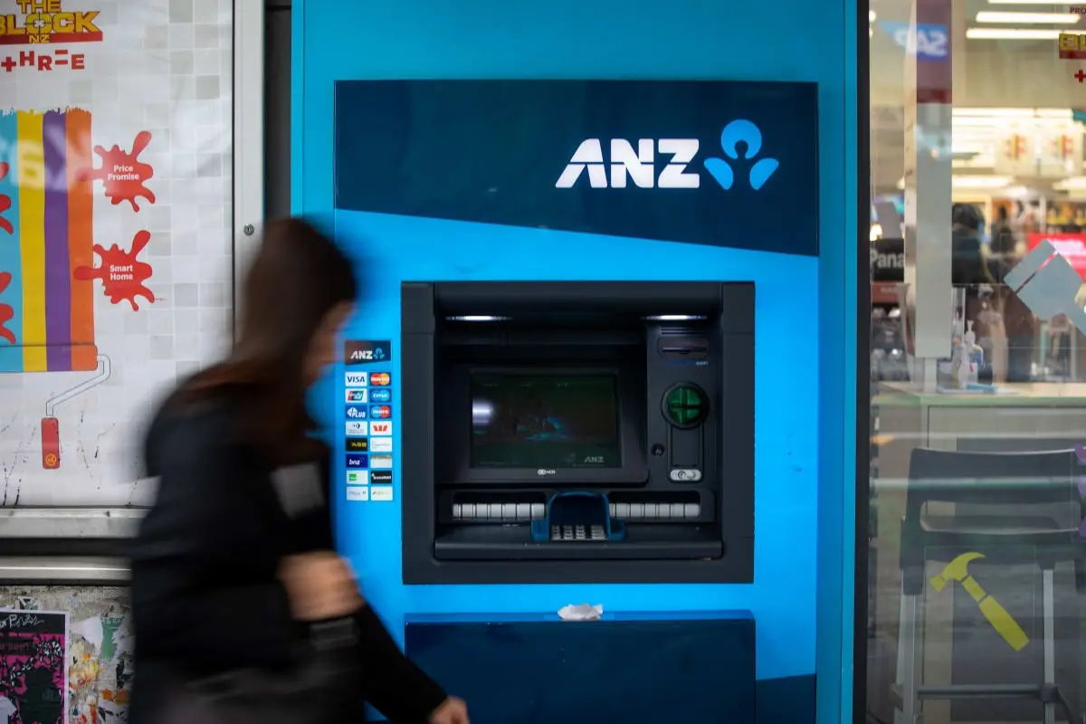 ANZ has reduced its ATM numbers by 85 in the past two years. Photo: RNZ / Nate McKinnon