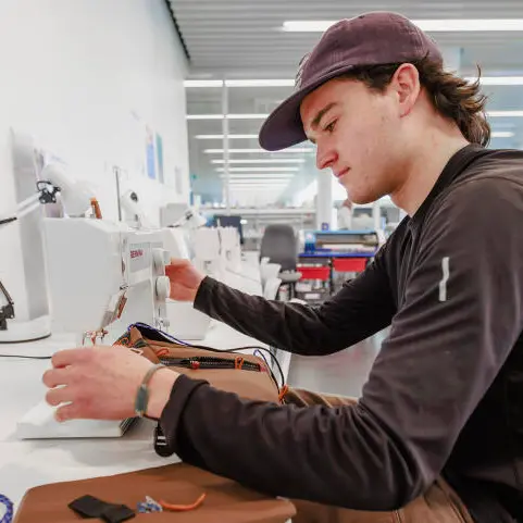 ‘I make things when I need them’: Jack’s got it all sewn up for free