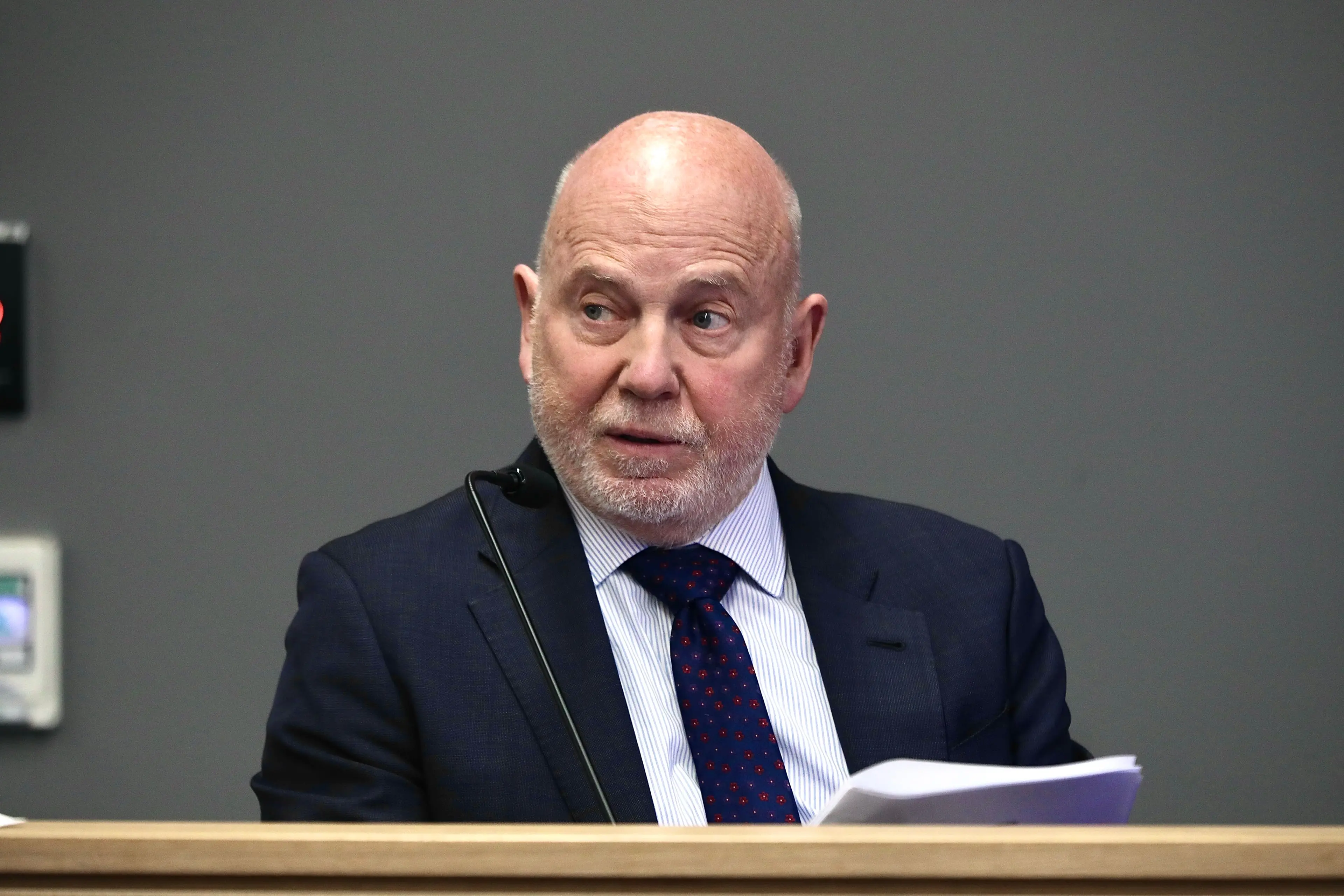 Philip Polkinghorne gave evidence at wife Pauline Hanna\\'s inquest on Tuesday. Photo: RNZ