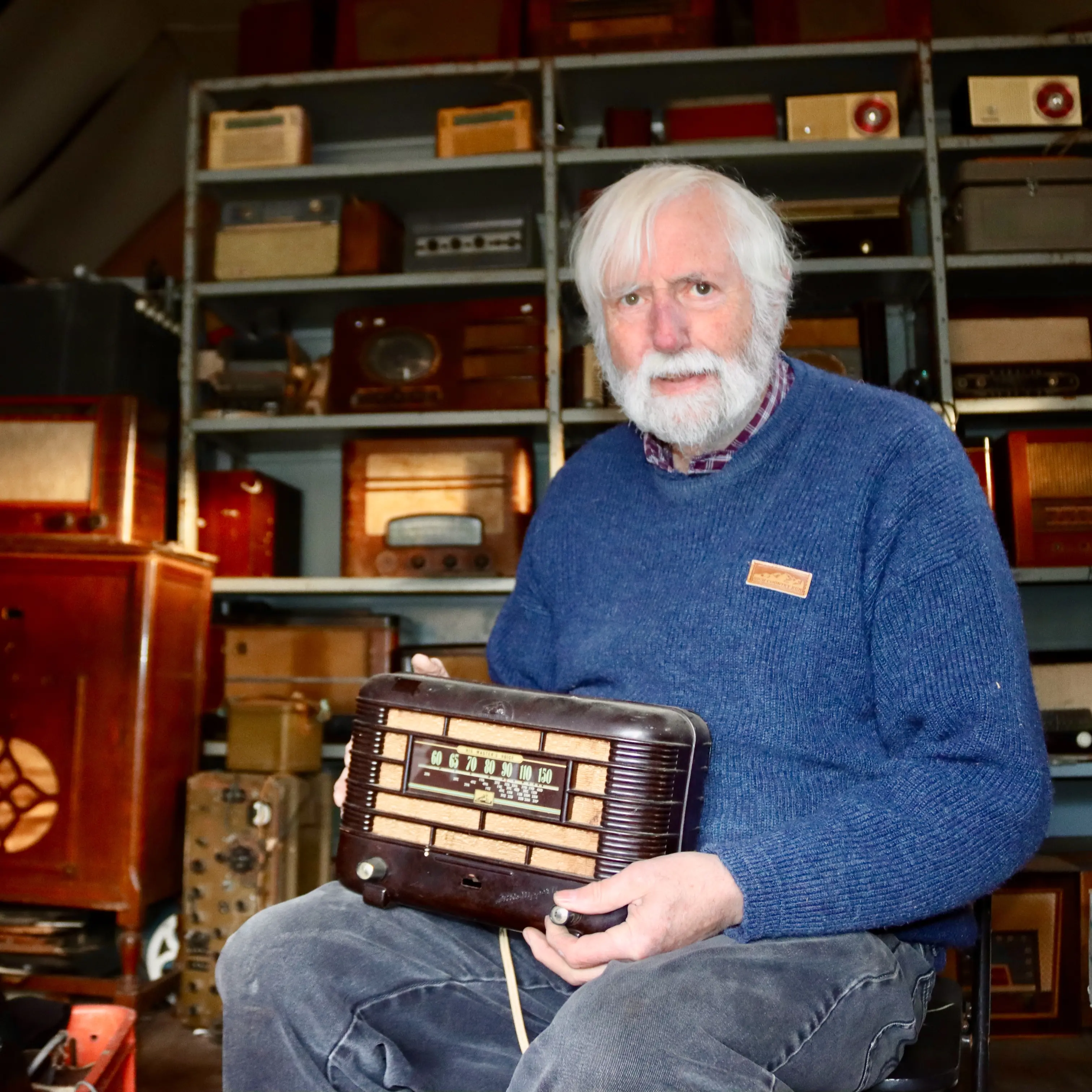 Electronics garage sale recalls the golden age of radio