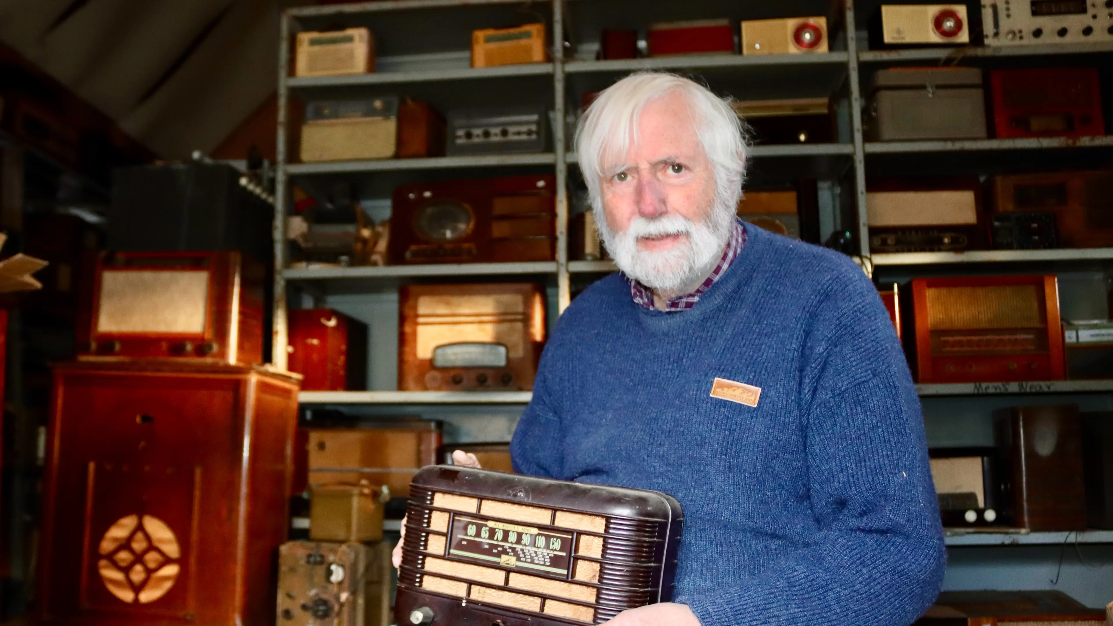 Electronics garage sale recalls the golden age of radio