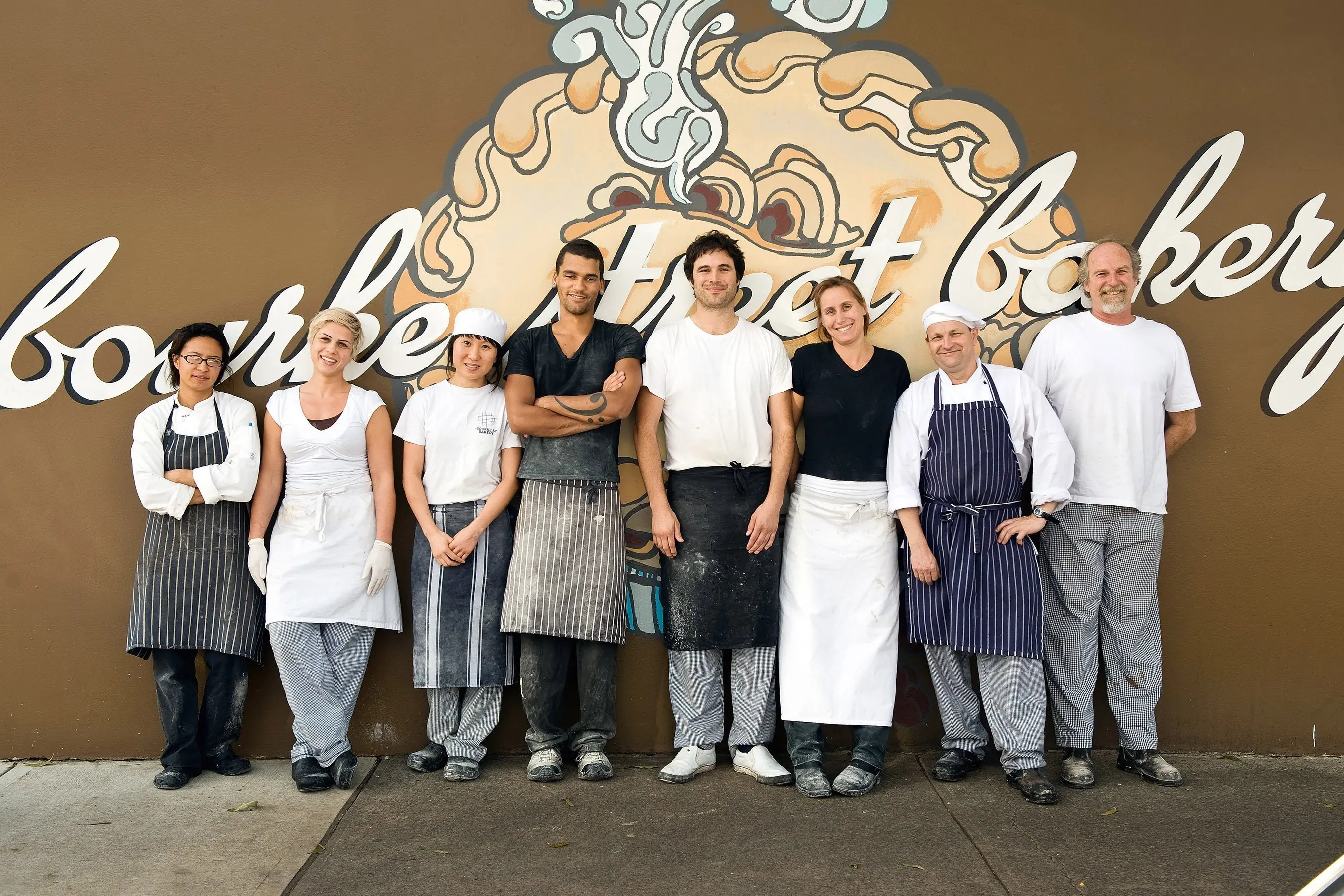 The Bourke Street Bakery team. Photo: Supplied