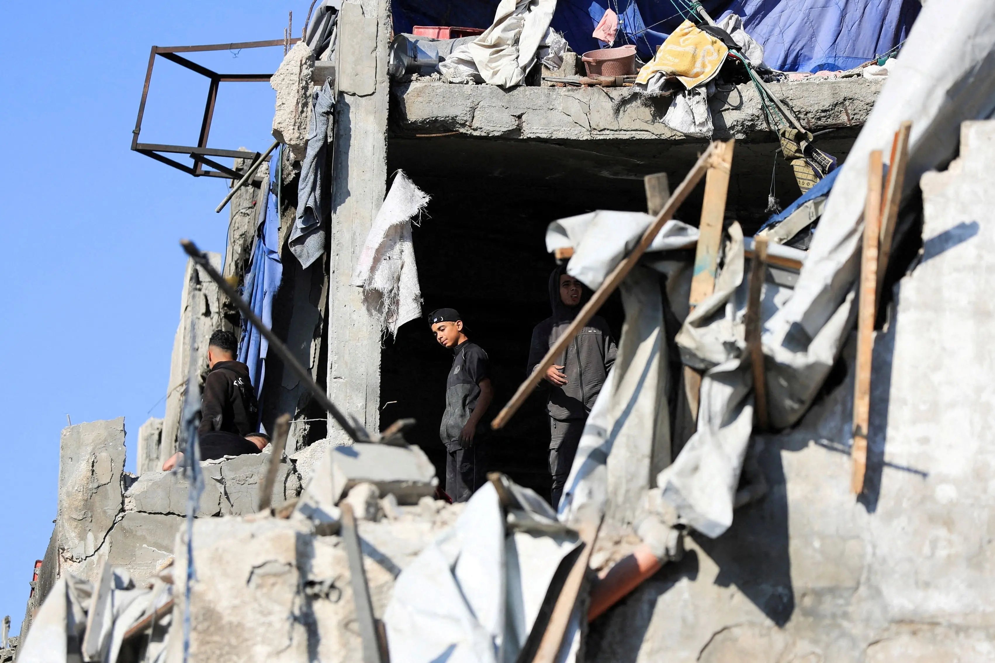 Business as usual in Gaza. Photo: Reuters