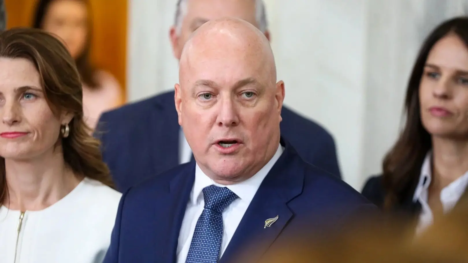 ‘Full support’: Luxon stays on as leader