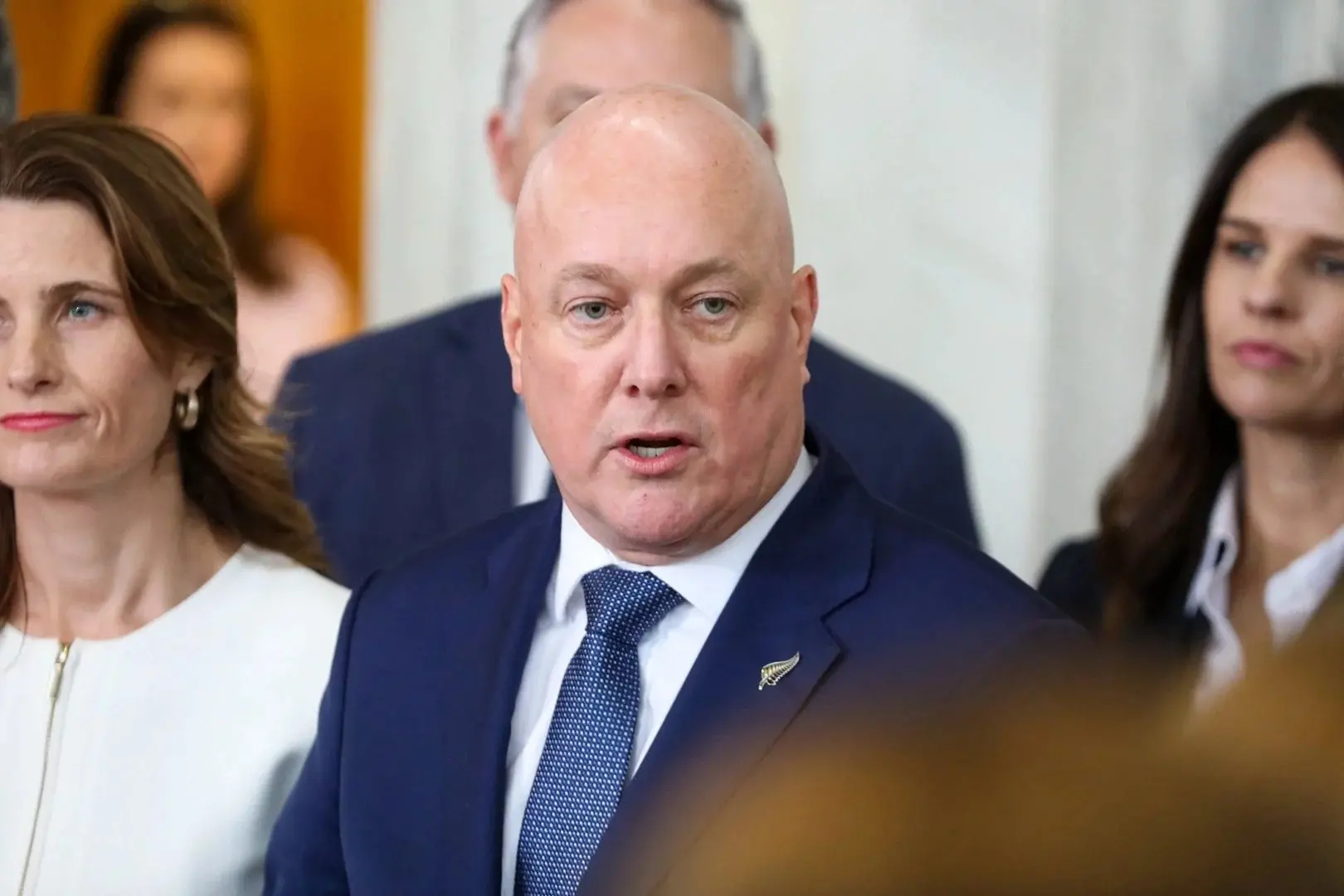 ‘Full support’: Luxon stays on as leader