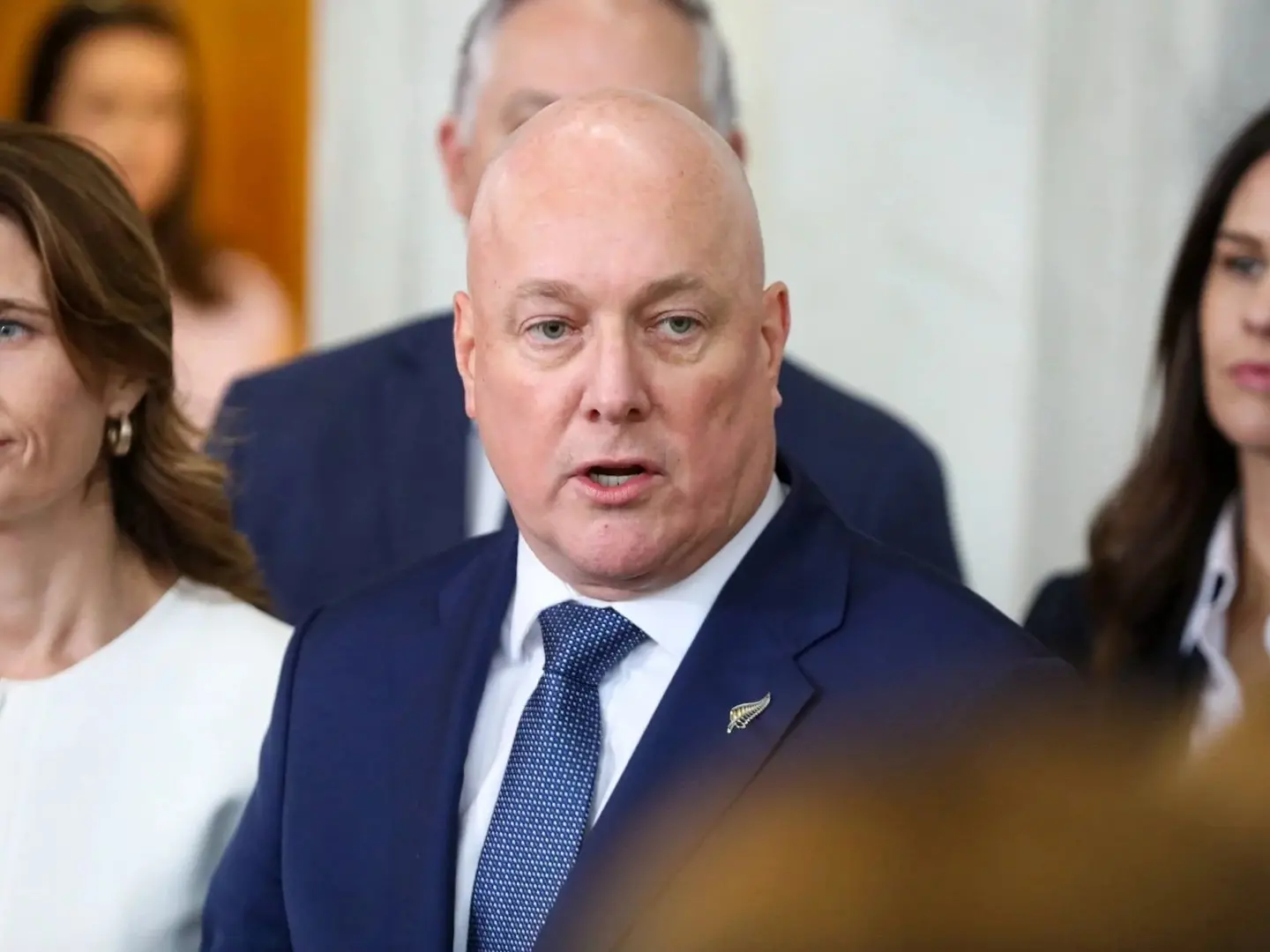‘Full support’: Luxon stays on as leader