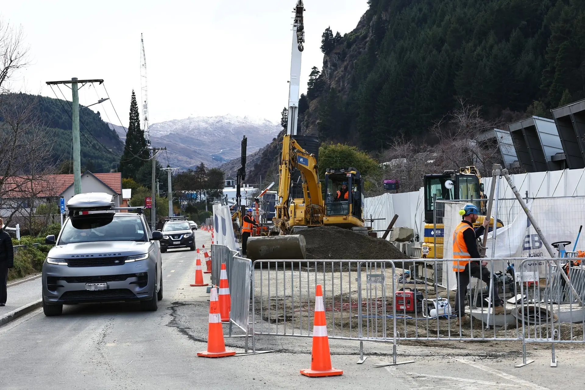 \"Incredibly disappointing\": Queenstown\\'s Robins Rd, shut since January, may not now fully open till next year. Photo: Supplied
