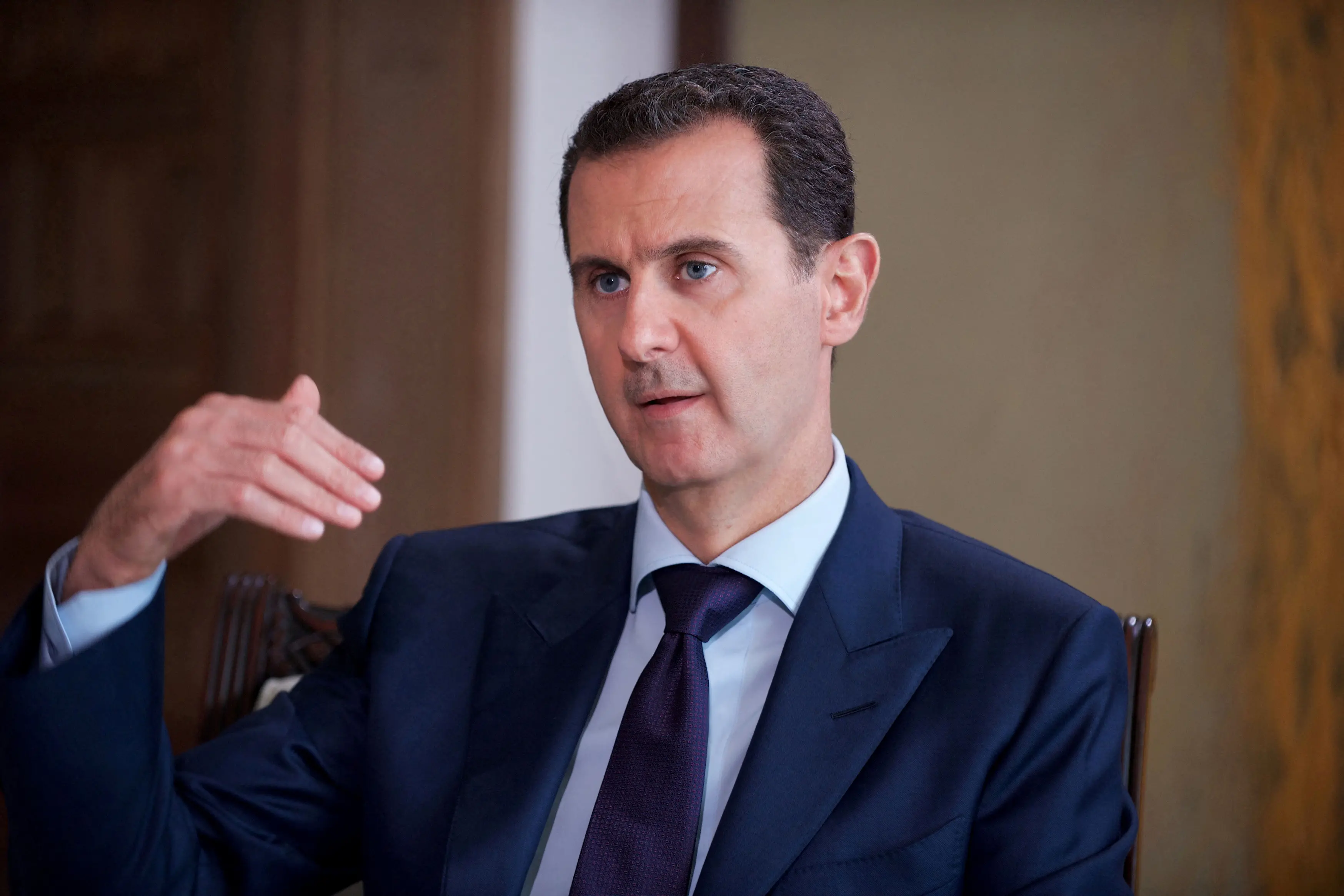 Bashar al-Assad and his family are living in Russia, where they have been granted asylum. Photo: SANA/Handout via Reuters