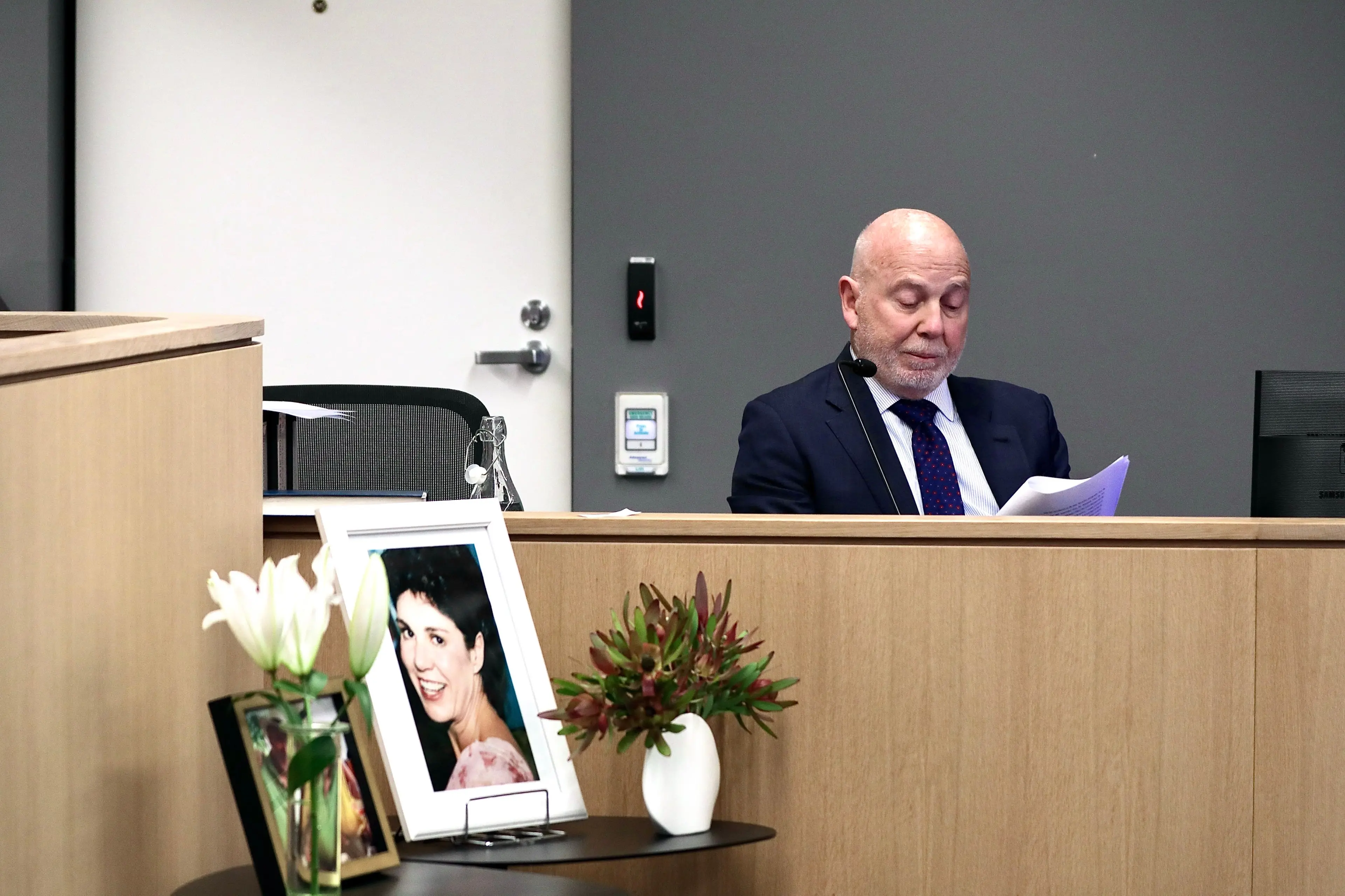 Philip Polkinghorne has been giving evidence at the inquest into his wife Pauline Hanna\\'s death. Photo: RNZ