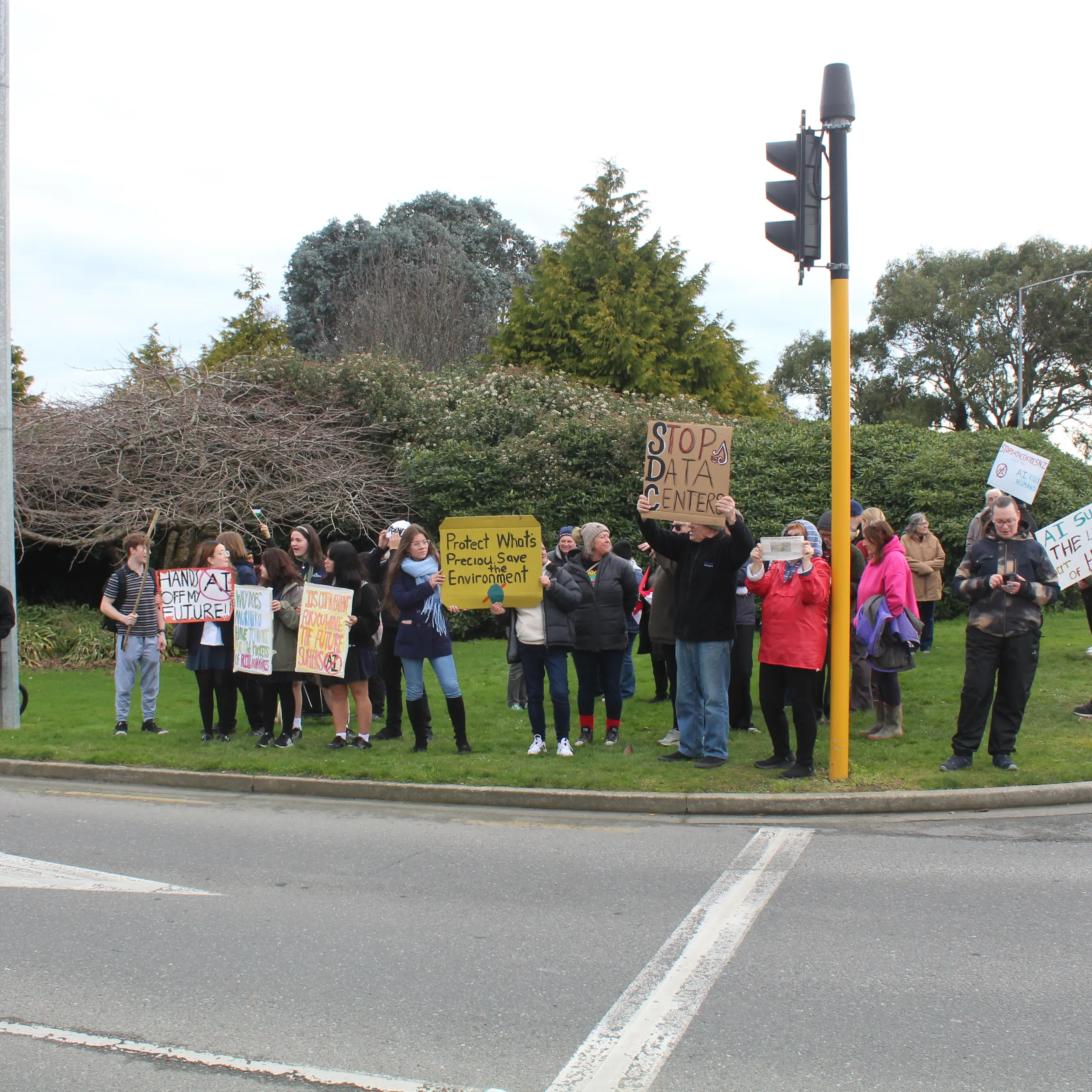 Southland data centre ‘just a big smack in the face’: protester