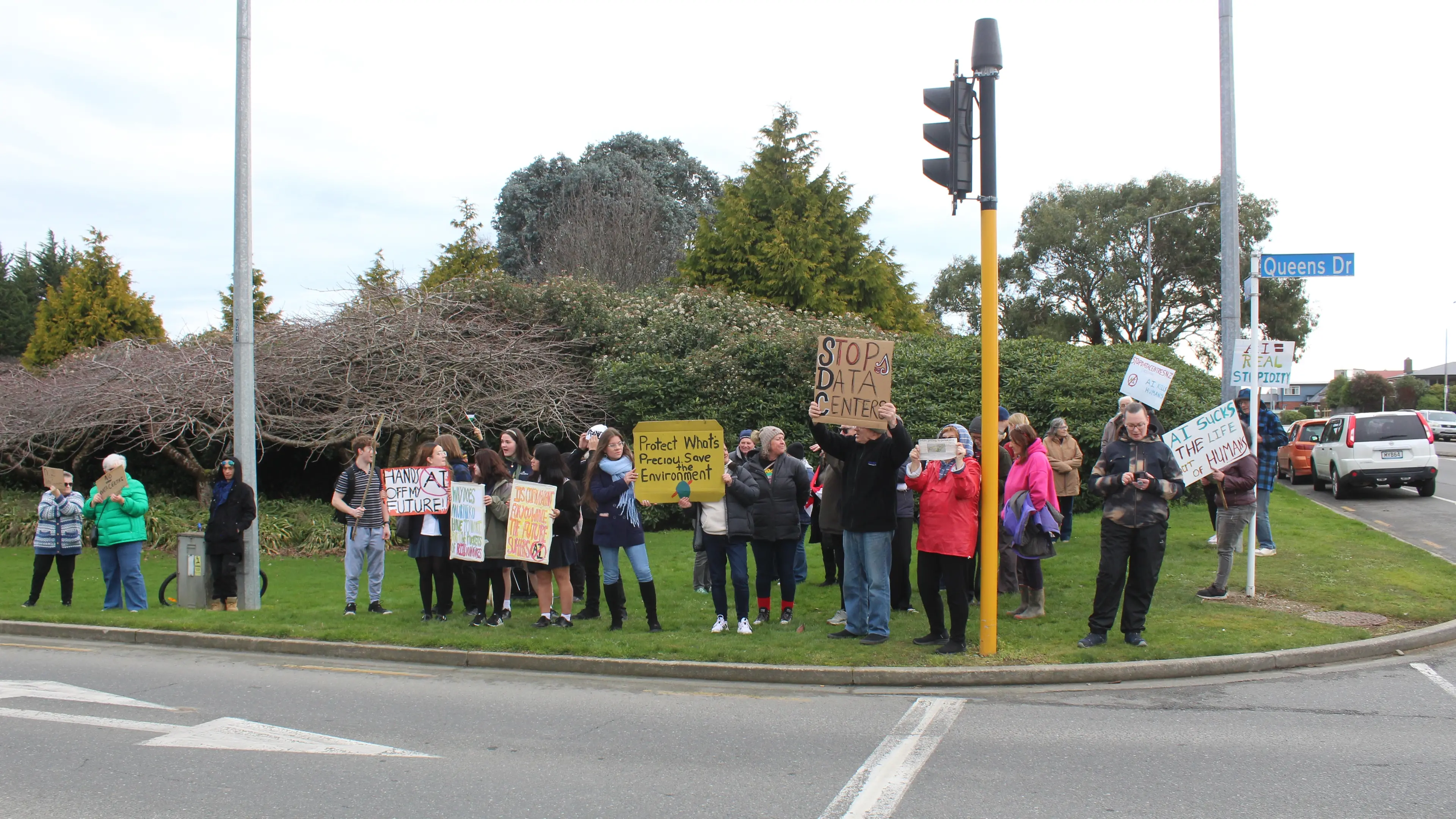 Southland data centre ‘just a big smack in the face’: protester