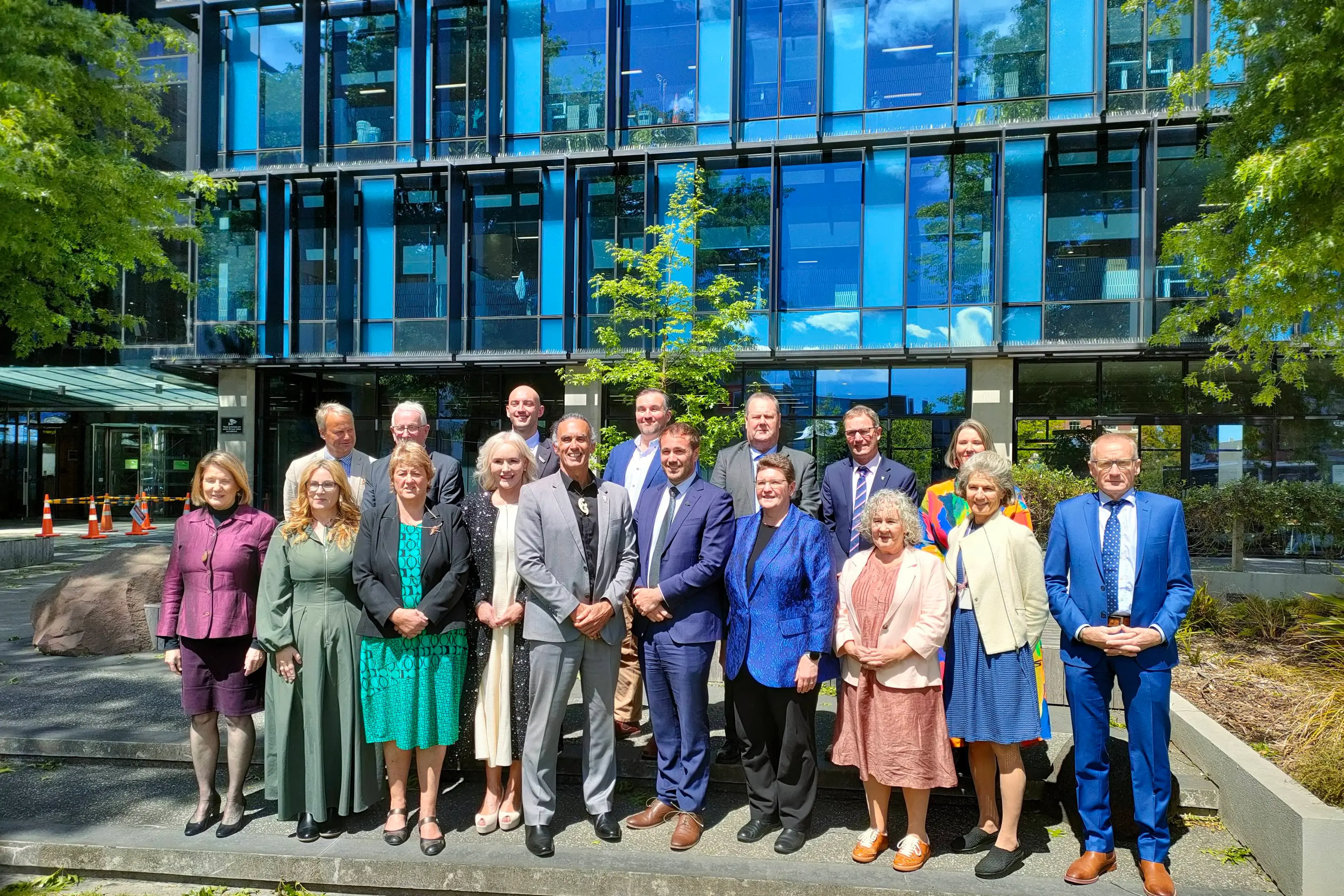 Canterbury Regional Council . . . Ian MacKenzie (back, left - Mid-Canterbury/\\u014Cp\\u0101kihi), Peter Scott (South Canterbury/\\u014Ctuhituhi), Joe Davies (Christchurch North East/\\u014Crei), Nick Moody (Christchurch South/\\u014Cwhanga), John Sunckell (Mid-Canterbury/\\u014Cp\\u0101kihi), Nick Ward (South Canterbury/\\u014Ctuhituhi), Genevieve Robinson (Christchurch Central/\\u014Choko), Sara Gerard (front, left - Christchurch West/\\u014Cpuna), Megen McKay (Ng\\u0101i Tahu), Claire McKay (North Canterbury/\\u014Cpukepuke), Nettles Lamont (Christchurch Central/\\u014Choko), Iaean Cranwell (deputy chairperson - Ng\\u0101i Tahu), Deon Swiggs (chairperson - Christchurch West/\\u014Cpuna), Stefanie Rixecker (chief executive), Ashley Campbell (Christchurch North East/\\u014Crei), Andrea Davis (Christchurch South/\\u014Cwhanga) and John Faulkner (North Canterbury/\\u014Cpukepuke). Photo: File