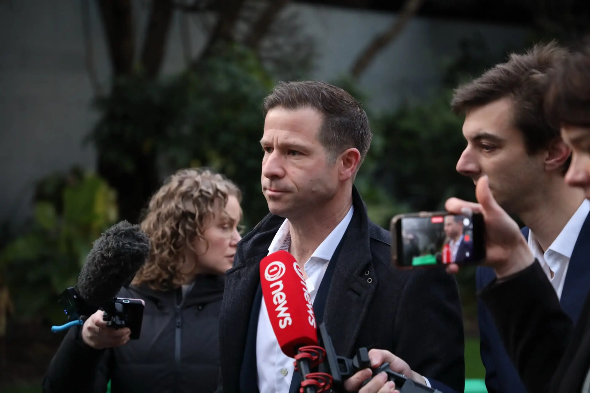 Chris Penk at Parliament. Photo: RNZ