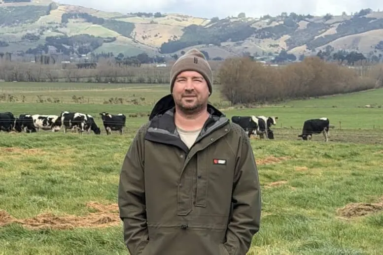 Will Duff is the dairy farmer behind CheckMyTrolley. Photo: Supplied