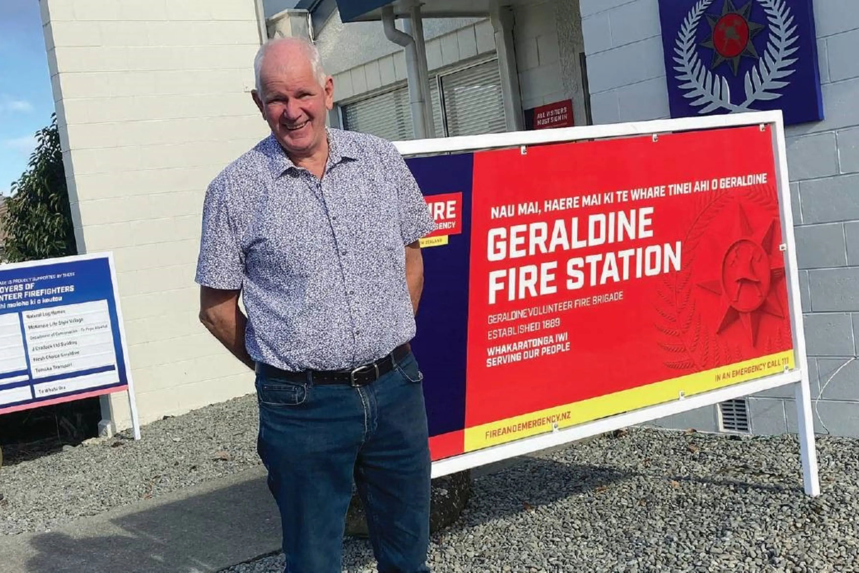 Rob Hands says he\\'s been lucky to have this work and still live in Geraldine. Photo: Jan Finlayson
