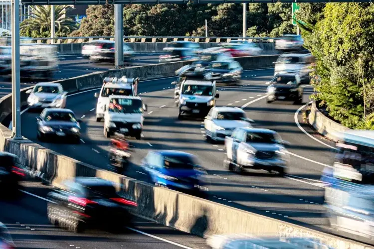 The incident occurred on an Auckland motorway in July 2023. File photo: RNZ