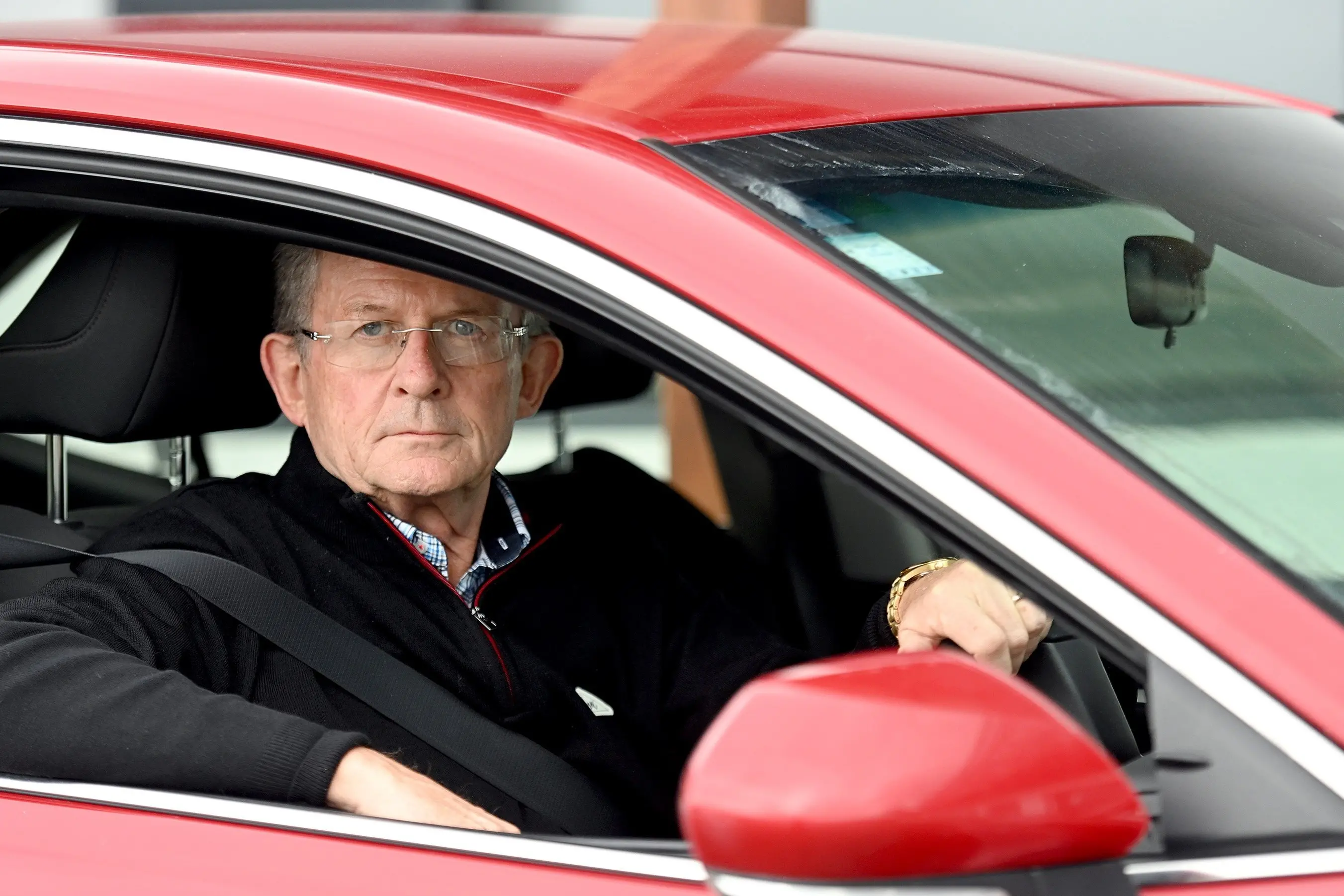 Dunedin man David Whitney questioned Dunedin Airport management after parking machines would not accept his credit card for payment at the weekend. Photo: Linda Robertson