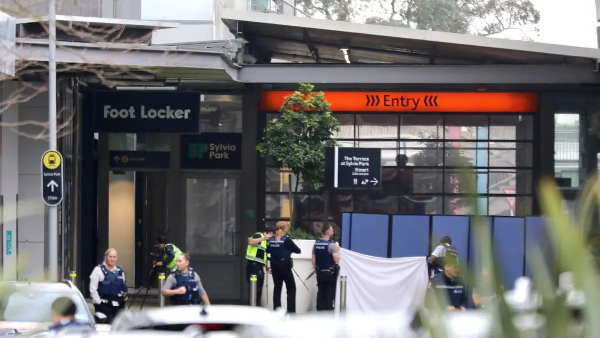 Armed man shot near country’s biggest mall
