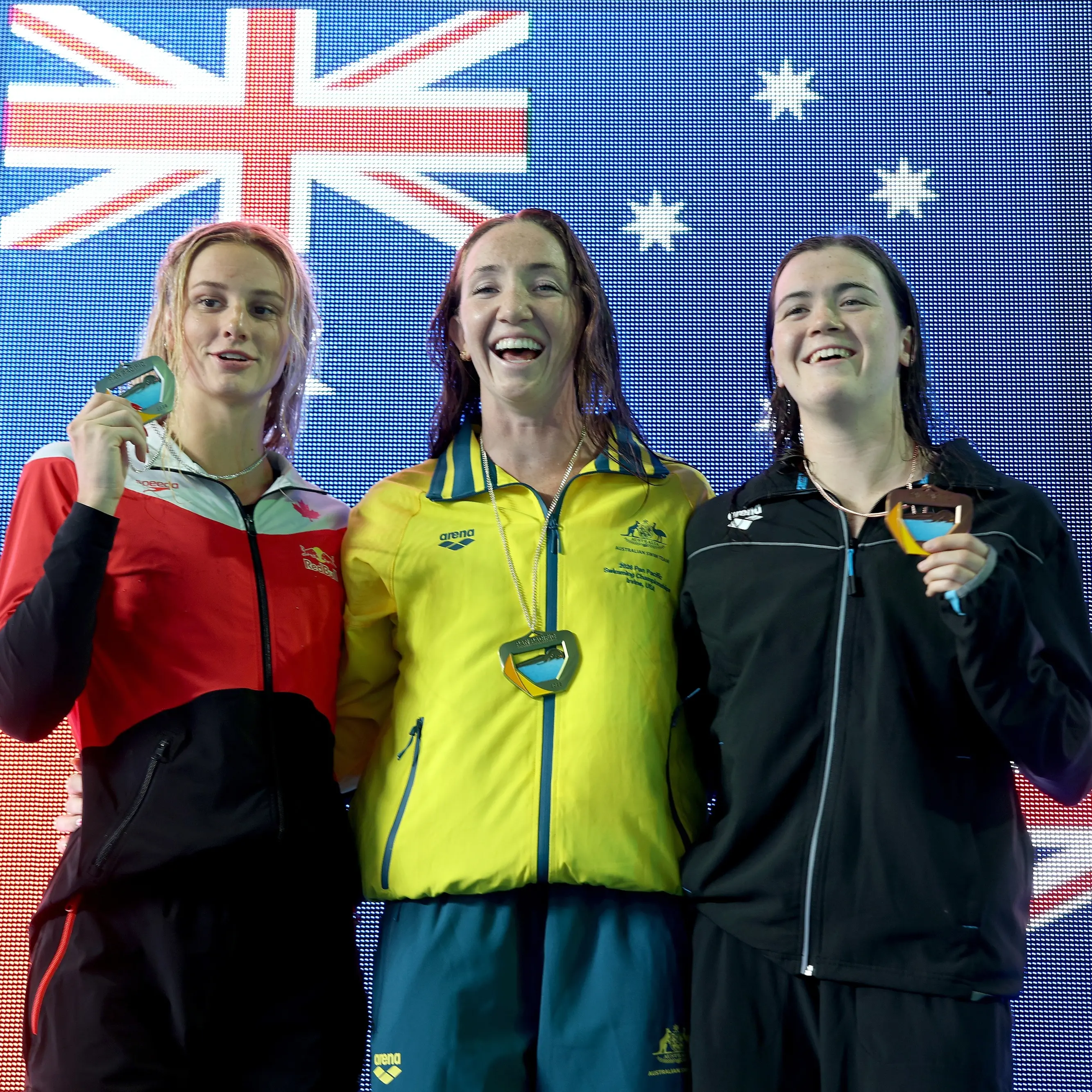 Fairweather sets national record, Deans swims another personal best