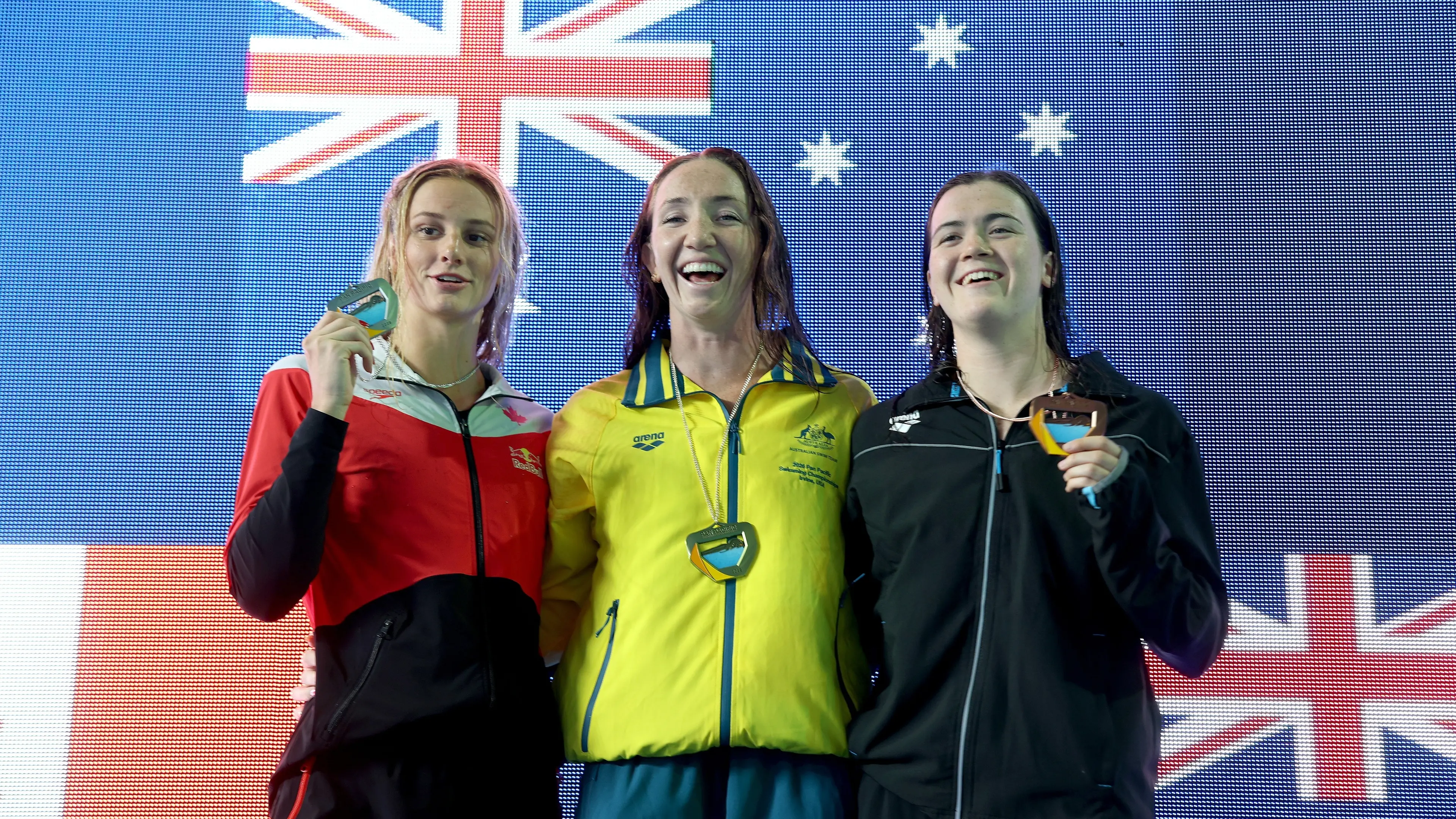 Fairweather sets national record, Deans swims another personal best
