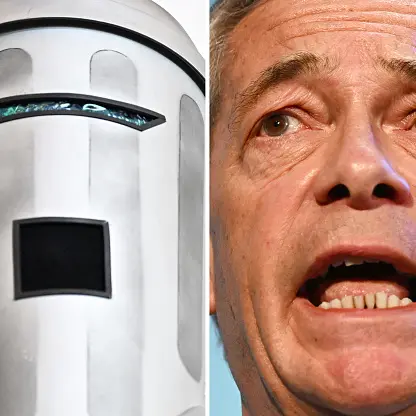 Farage fights off Count Binface challenge