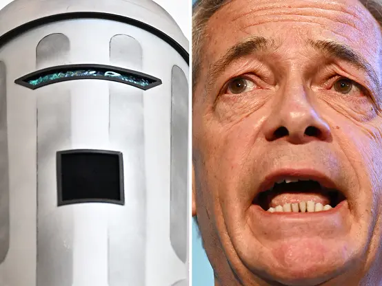 Farage fights off Count Binface challenge