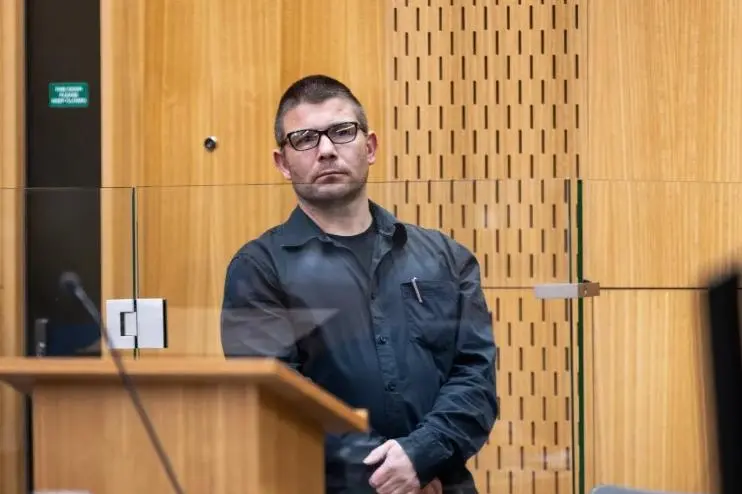 Michael Scott Rodger at his trial in March. Photo: RNZ / Nathan Mckinnon