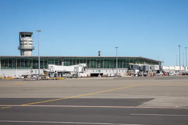 Christchurch Airport has led the growth in South Island overseas visitor arrival. Photo: RNZ / Nate McKinnon