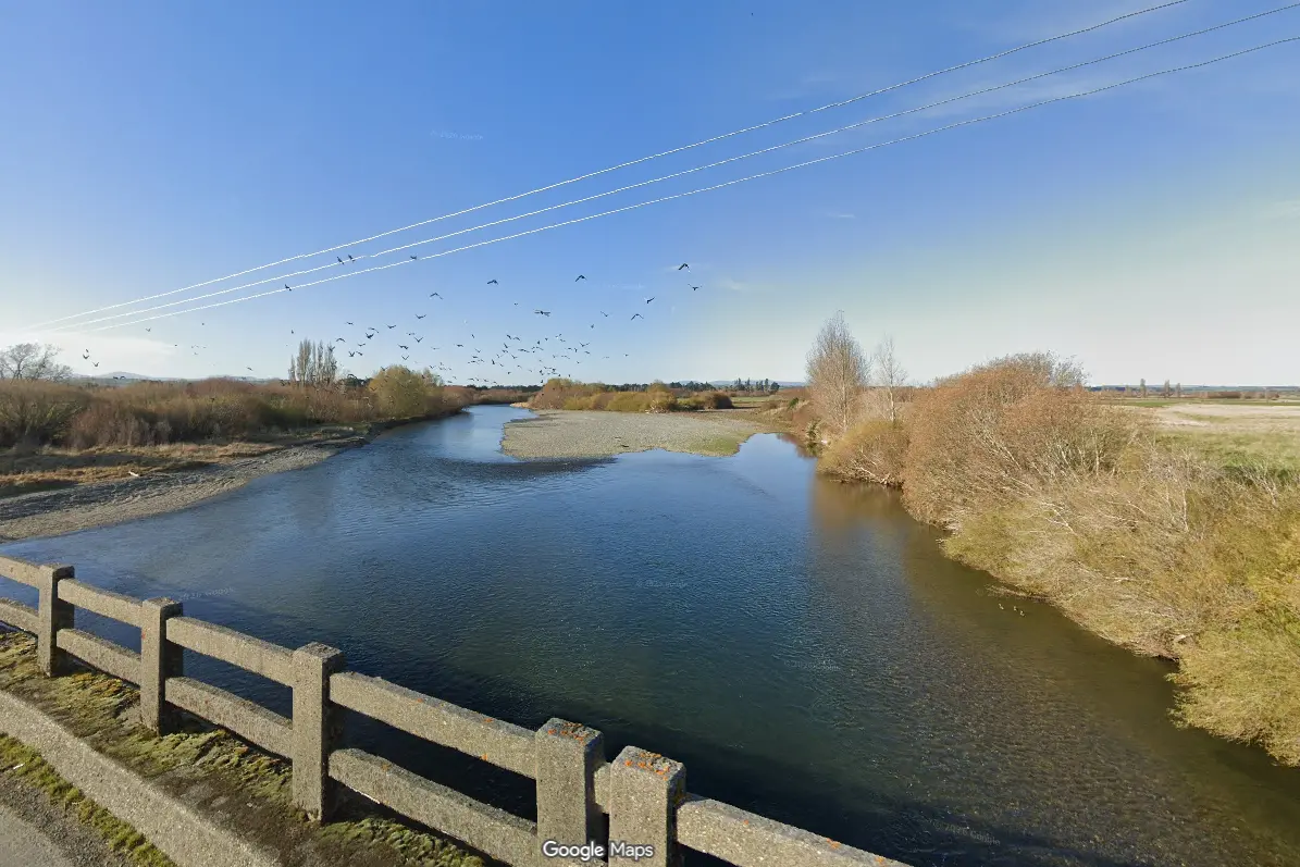 The person was pulled from the Mataura River in Otamita, near Gore. Photo: Google Maps
