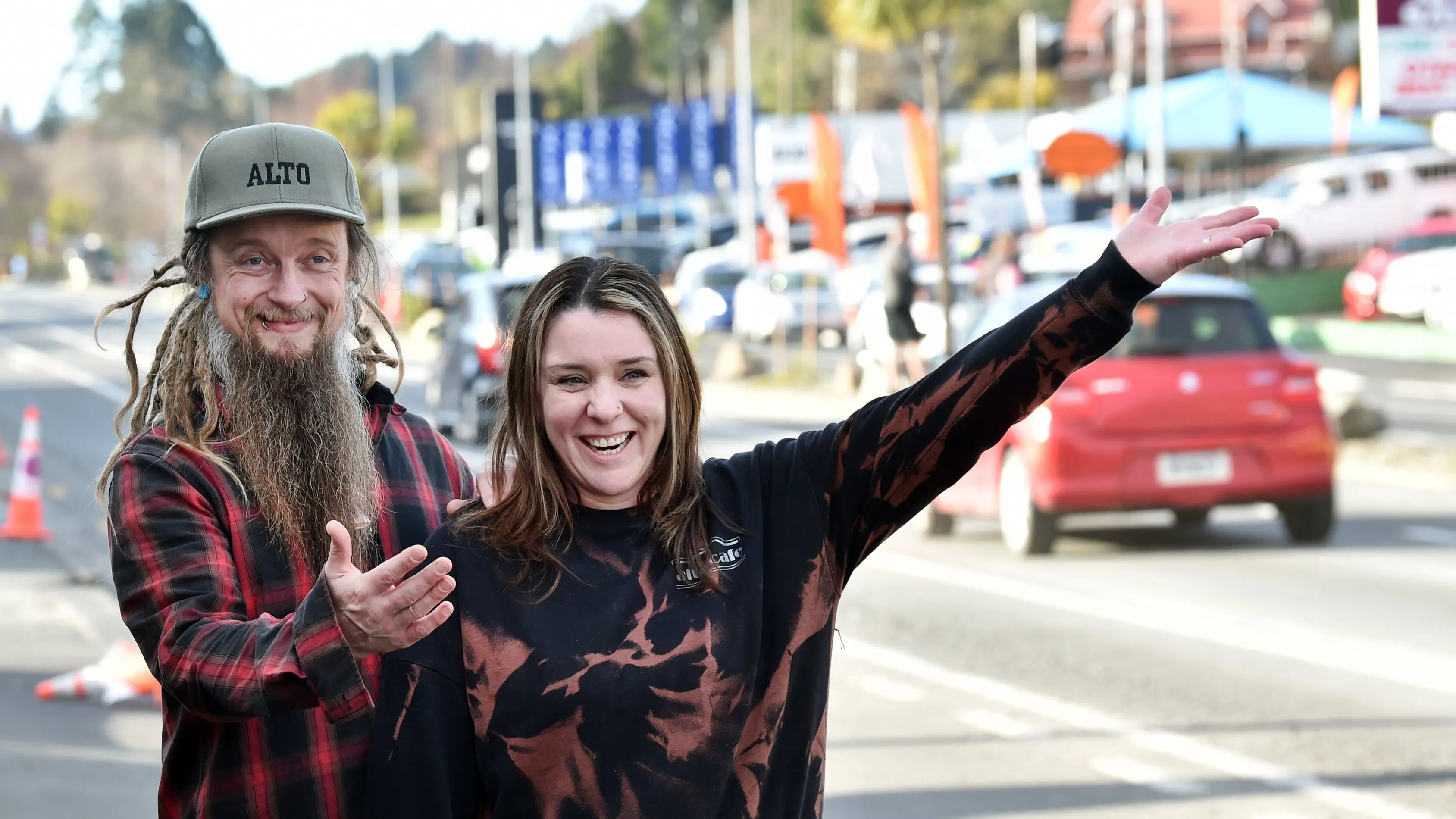 Dunedin cafe owner says roadworks left her $110k out of pocket