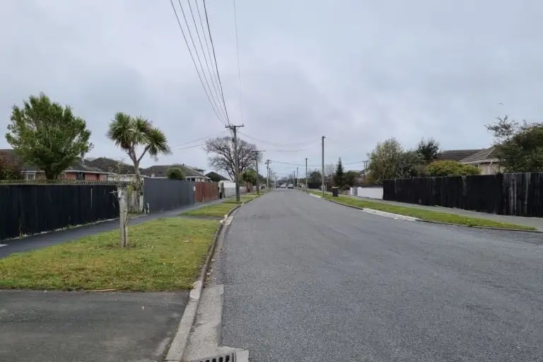 Emergency services were called to Basingstoke St in Aranui after reports of a child sustaining serious dog bite injuries. Photo: RNZ