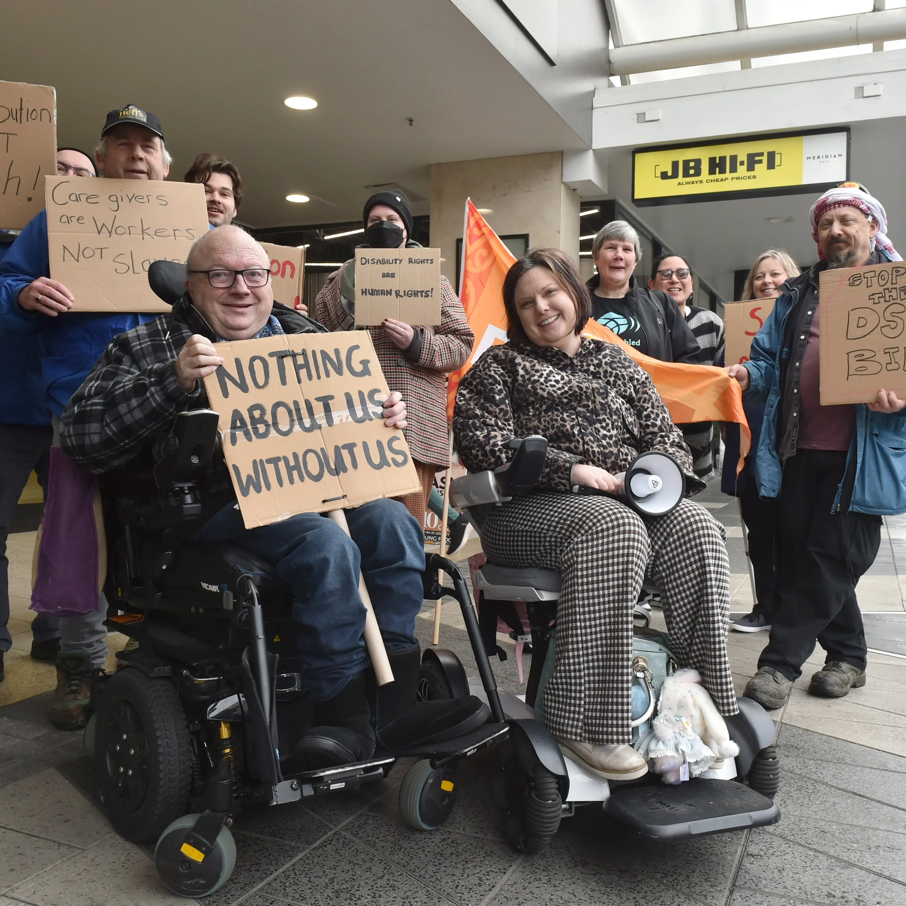 Day of Action over Disability Support Services Bill