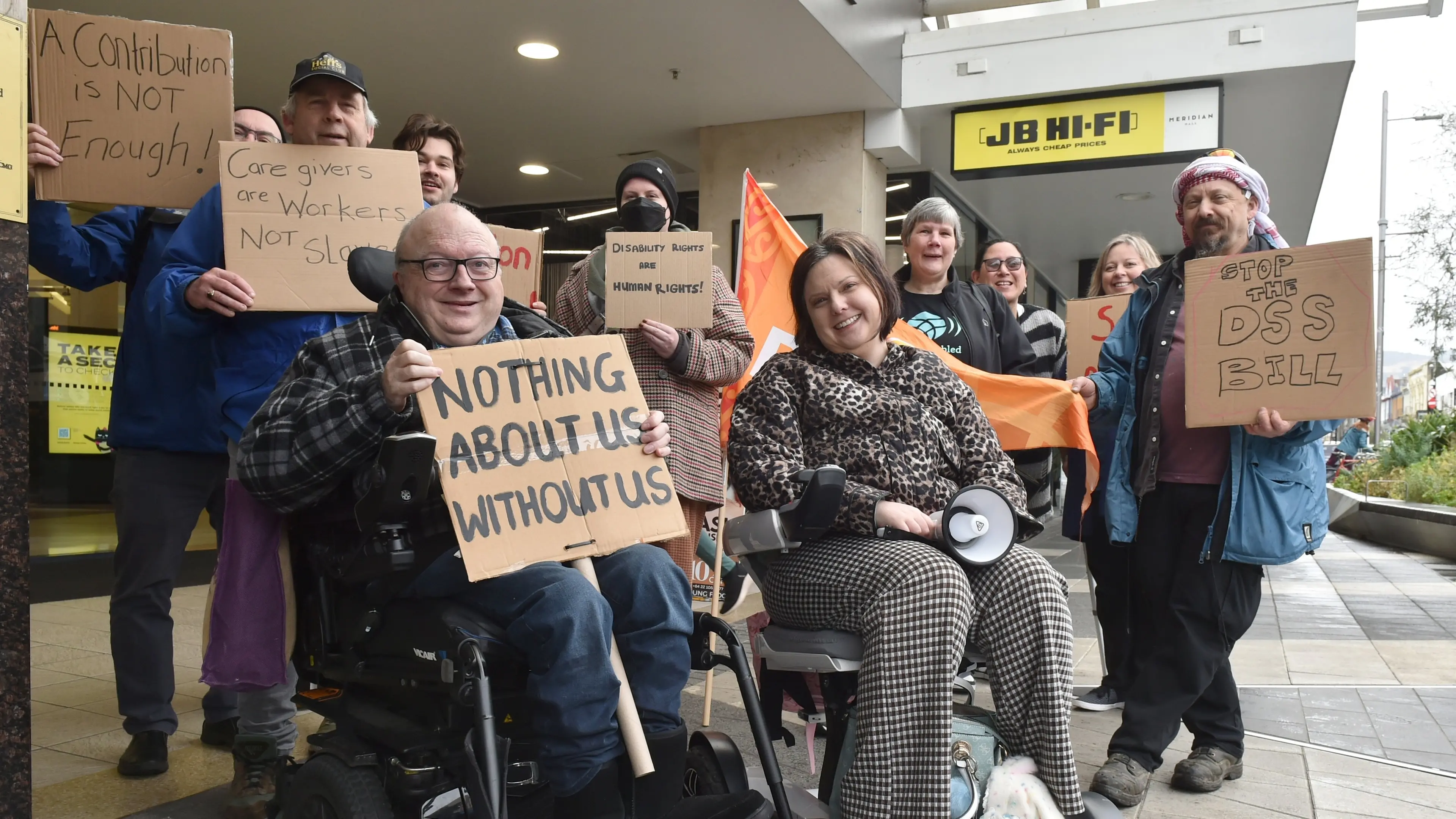 Day of Action over Disability Support Services Bill
