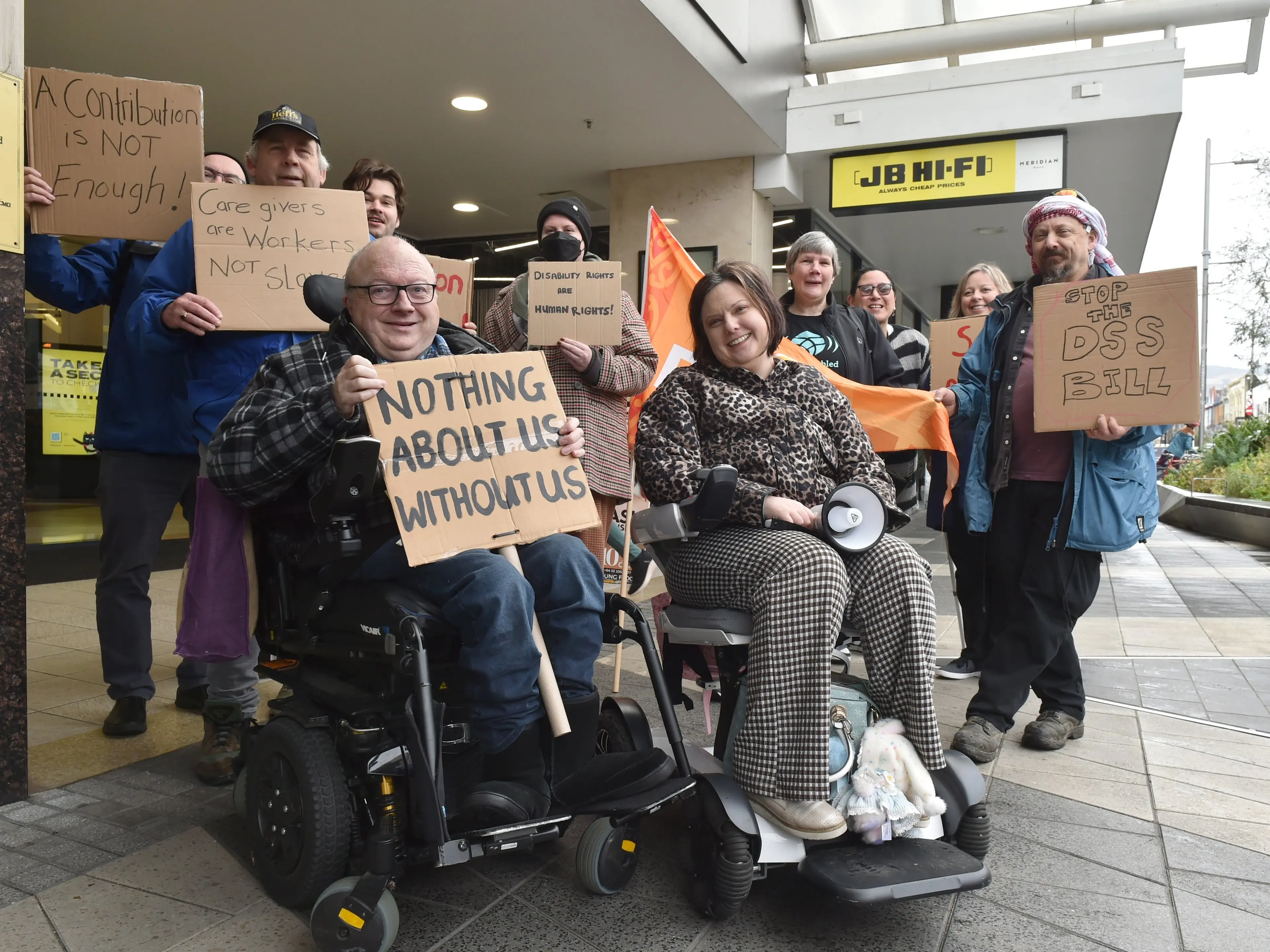 Day of Action over Disability Support Services Bill