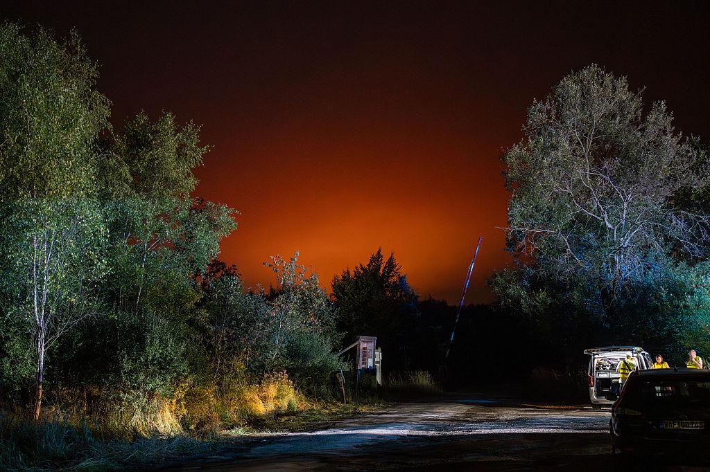 Villages evacuated as Belgium fights record wildfire