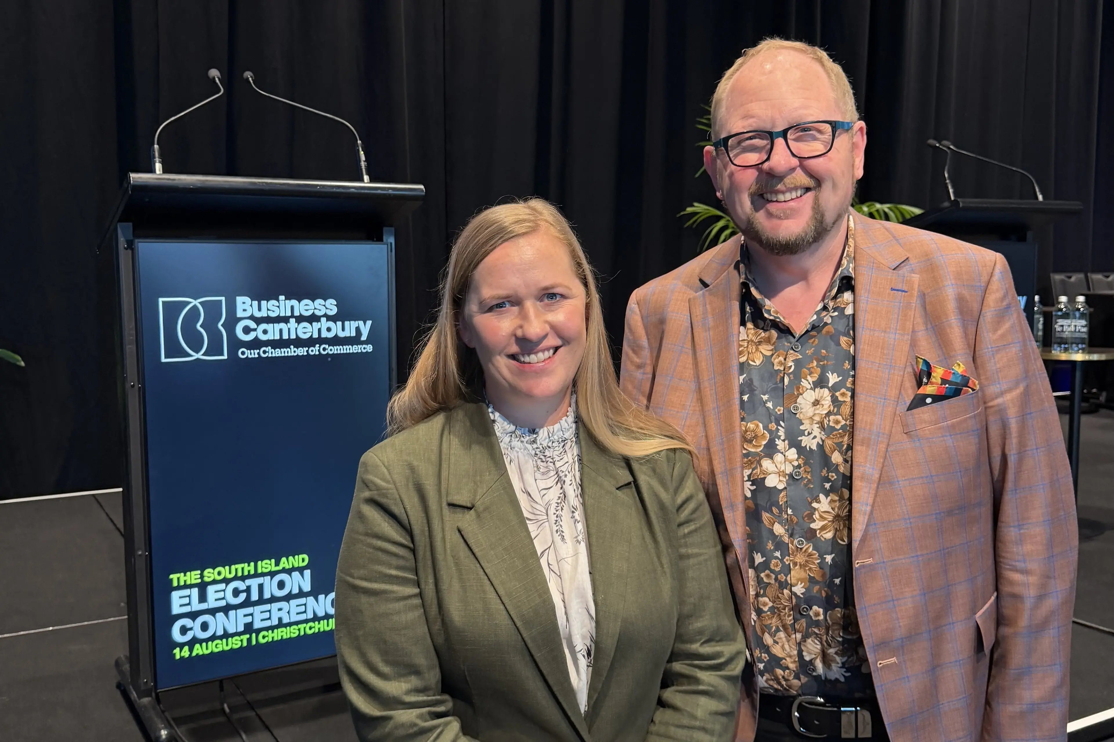 Housing concerns . . . Selwyn Mayor Lydia Gliddon (left) and Waimakariri Mayor Dan Gordon say they have enough housing capacity, without fast-tracked projects being forced on them. Photo: Supplied by Waimakariri District Council