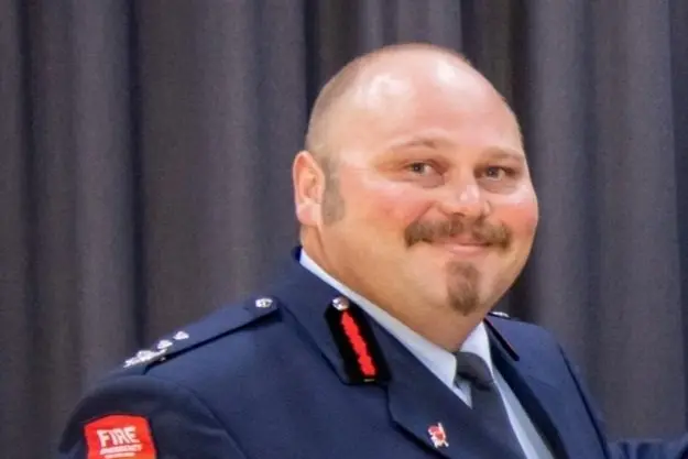 Jason Walker resigned as Otematata Volunteer Fire Brigade chief fire officer after 19 years with the brigade. Photo: Supplied
