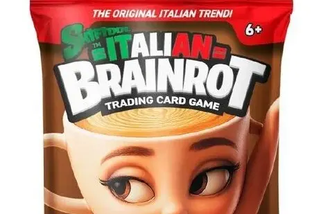 An Oamaru man allegedly shoplifted $240 worth of Italian Brain Rot trading cards that are based on the AI-generated internet meme. Photo: Supplied