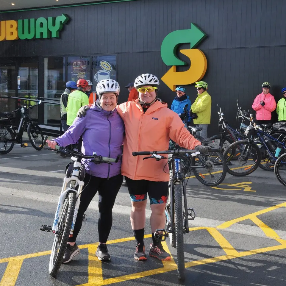 Enthusiastic launch for Kaiapoi’s new W75 Cycle/Art Trail